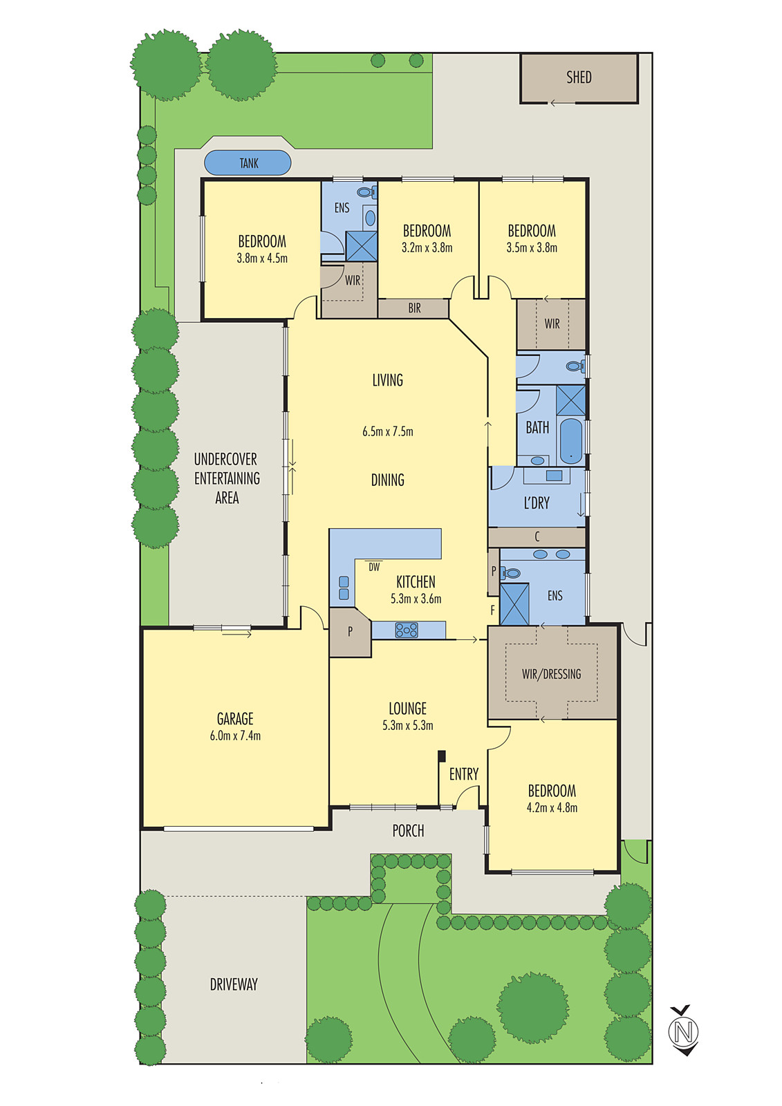 26 Semillion Place, Waurn Ponds VIC 3216 - Floorplan