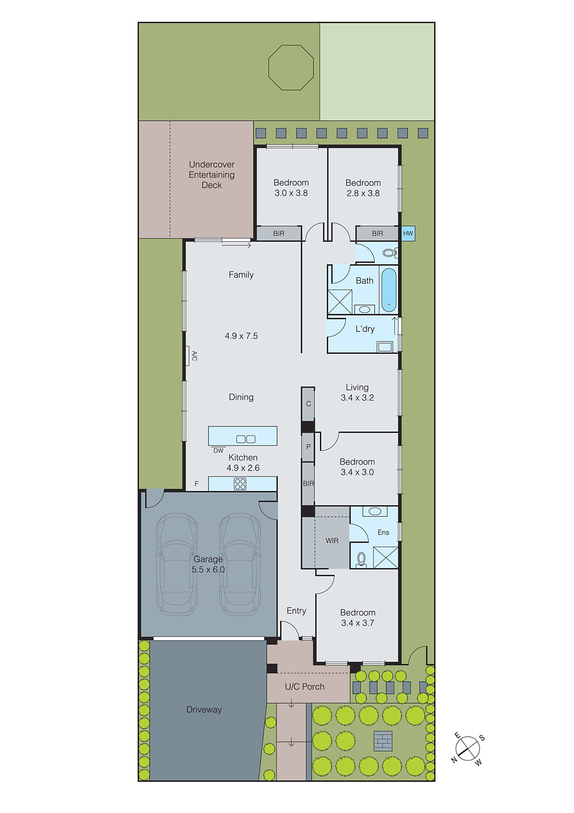 26 Sirrom Crescent, Armstrong Creek VIC 3217 - Floorplan