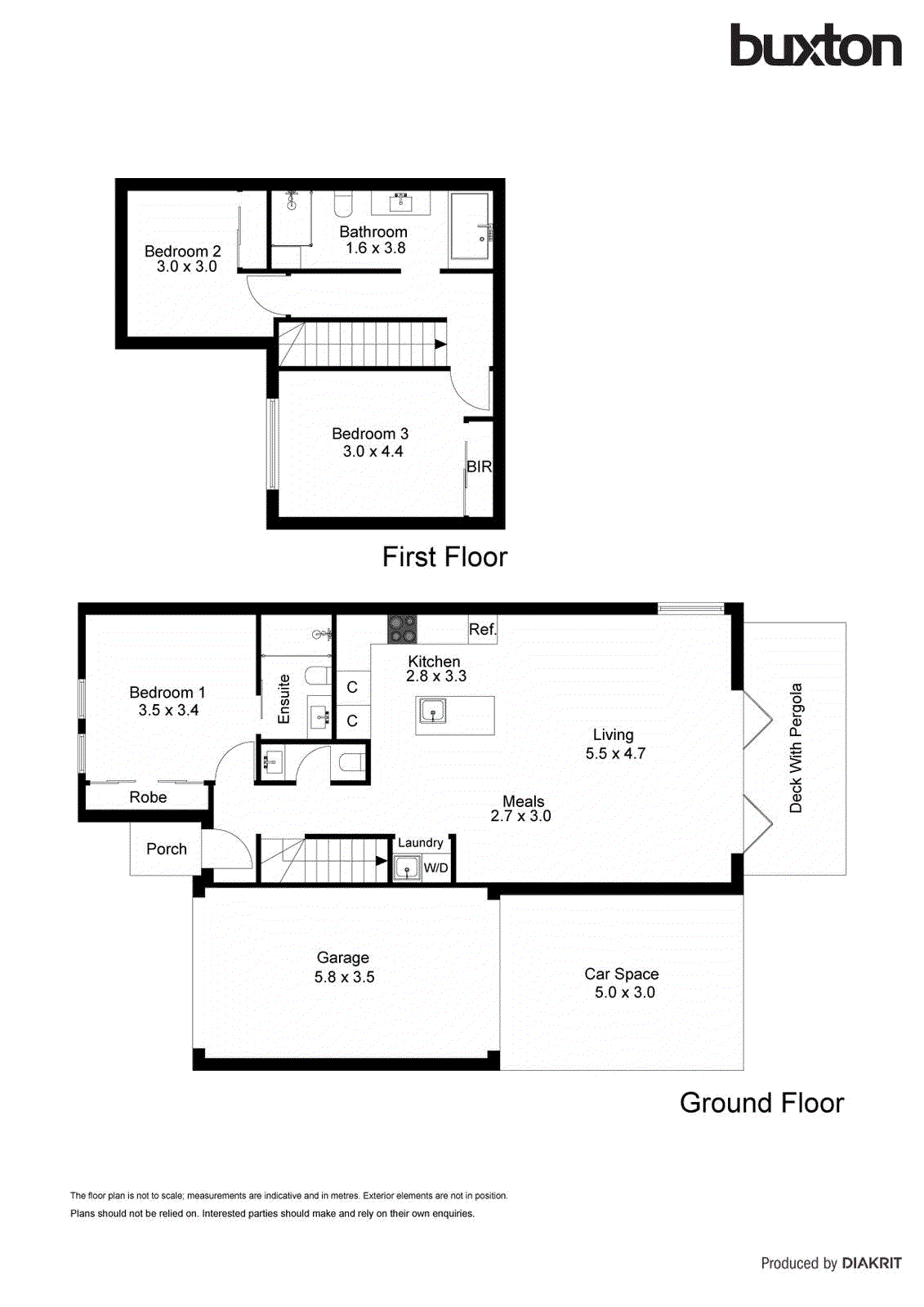 2/6 Stawell Street, Seaford VIC 3198 - Floorplan
