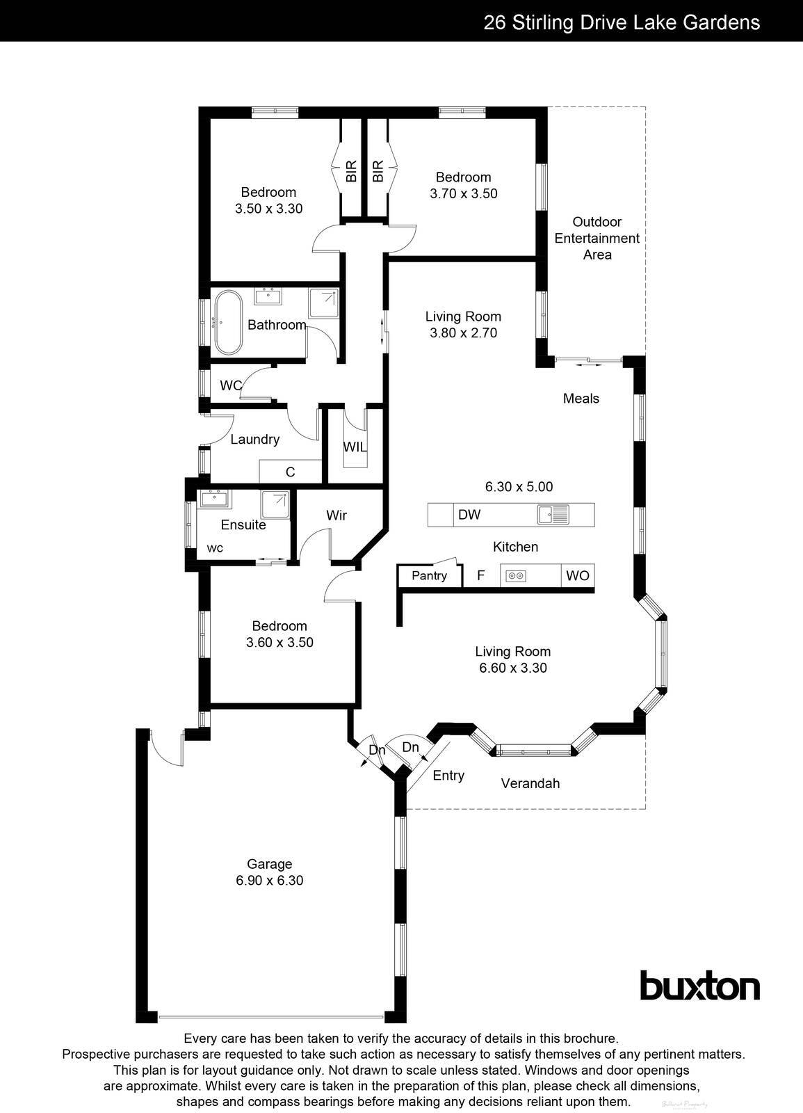 26 Stirling Drive, Lake Gardens VIC 3355 - Floorplan