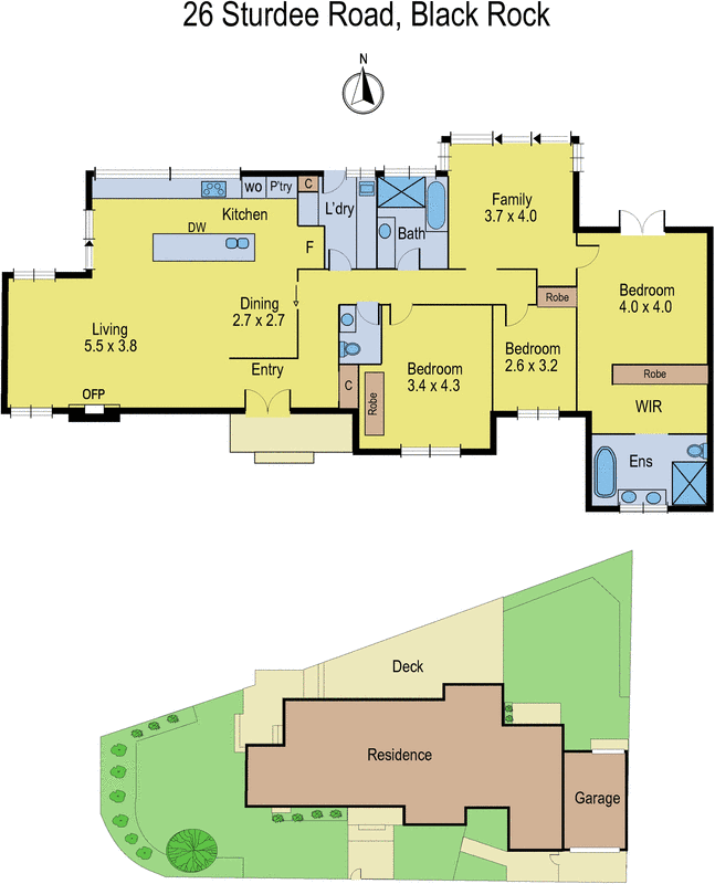 26 Sturdee Road, Black Rock VIC 3193 - Floorplan