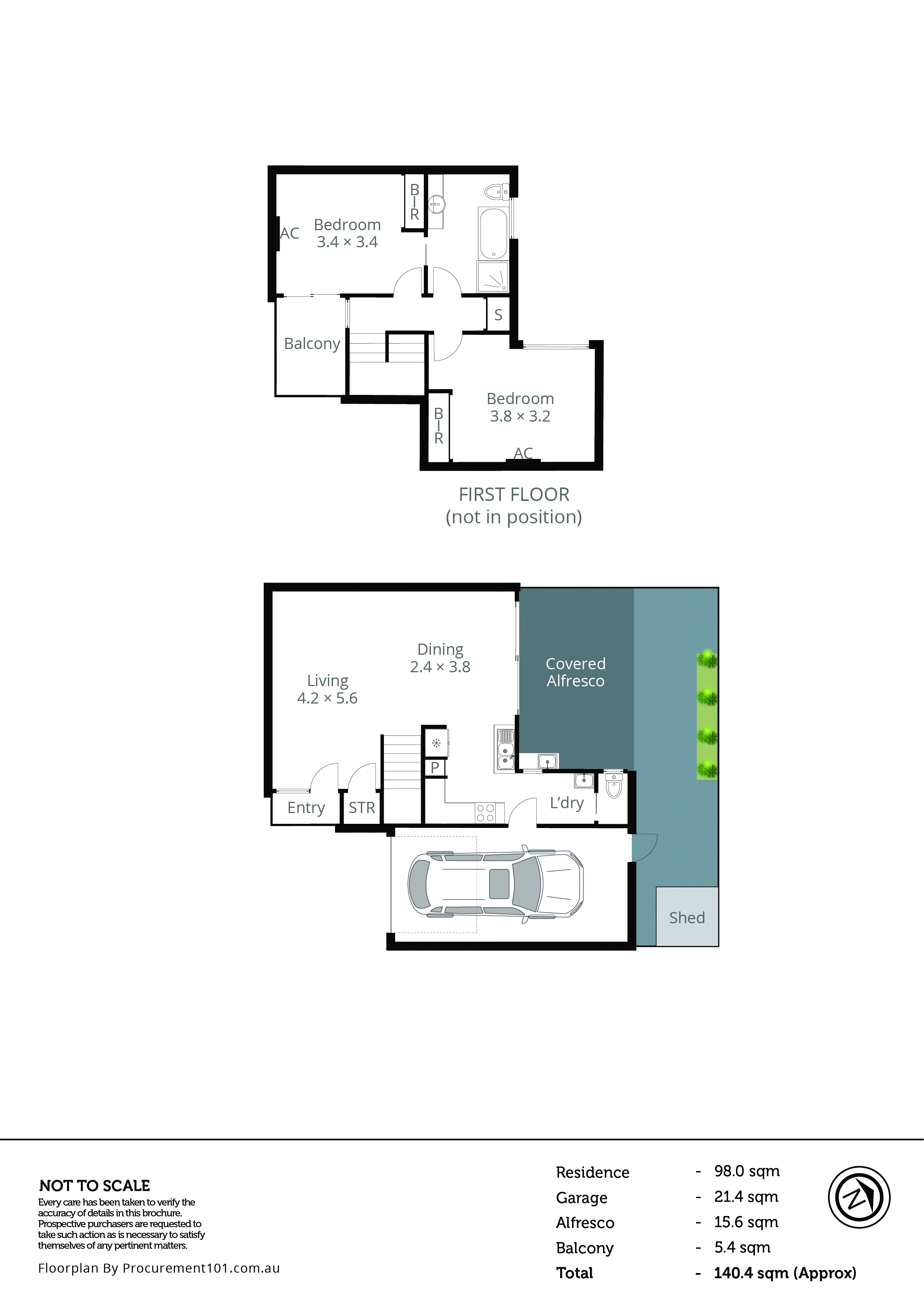2/6 Thomas Street, Noble Park VIC 3174 - Floorplan