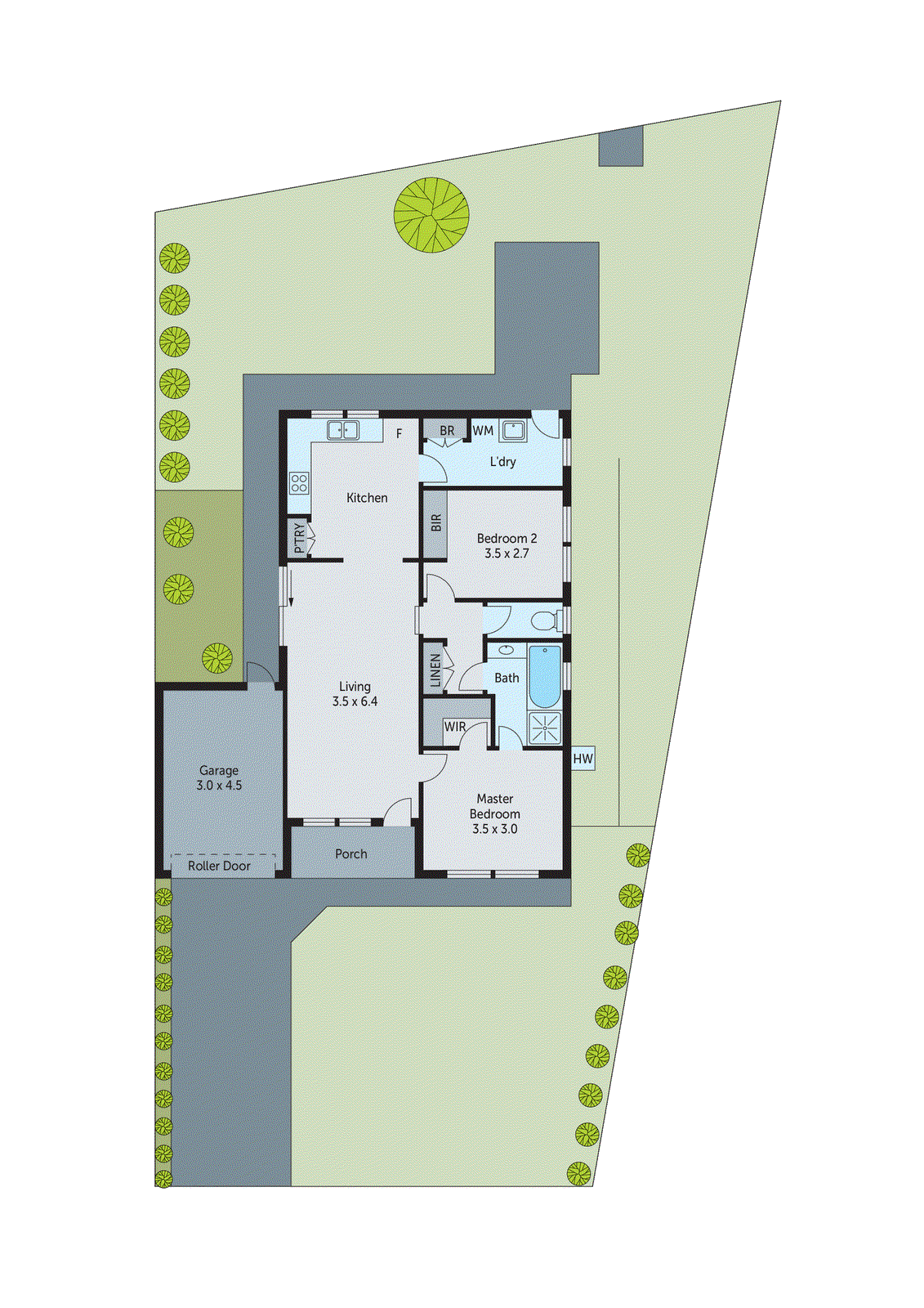 2/6 Viewbay Drive, Leopold VIC 3224 - Floorplan