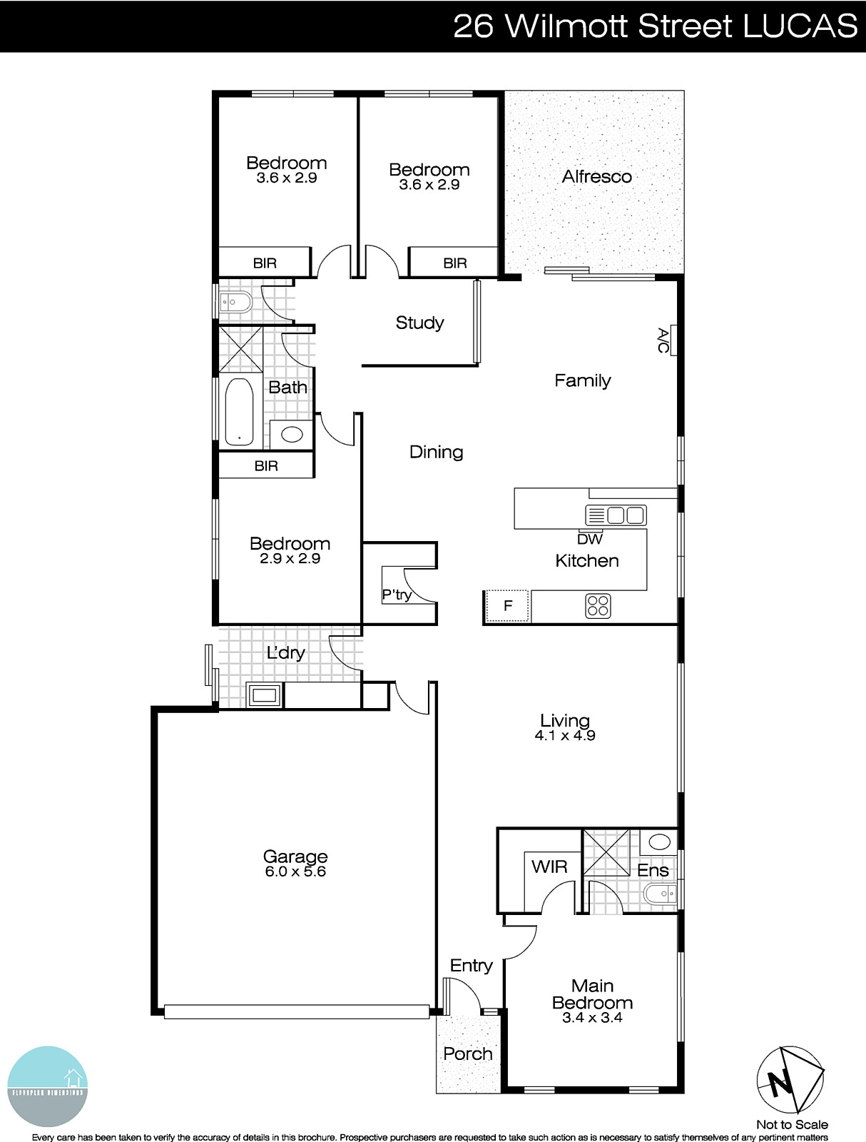 26 Wilmott Street, Lucas VIC 3350 - Floorplan