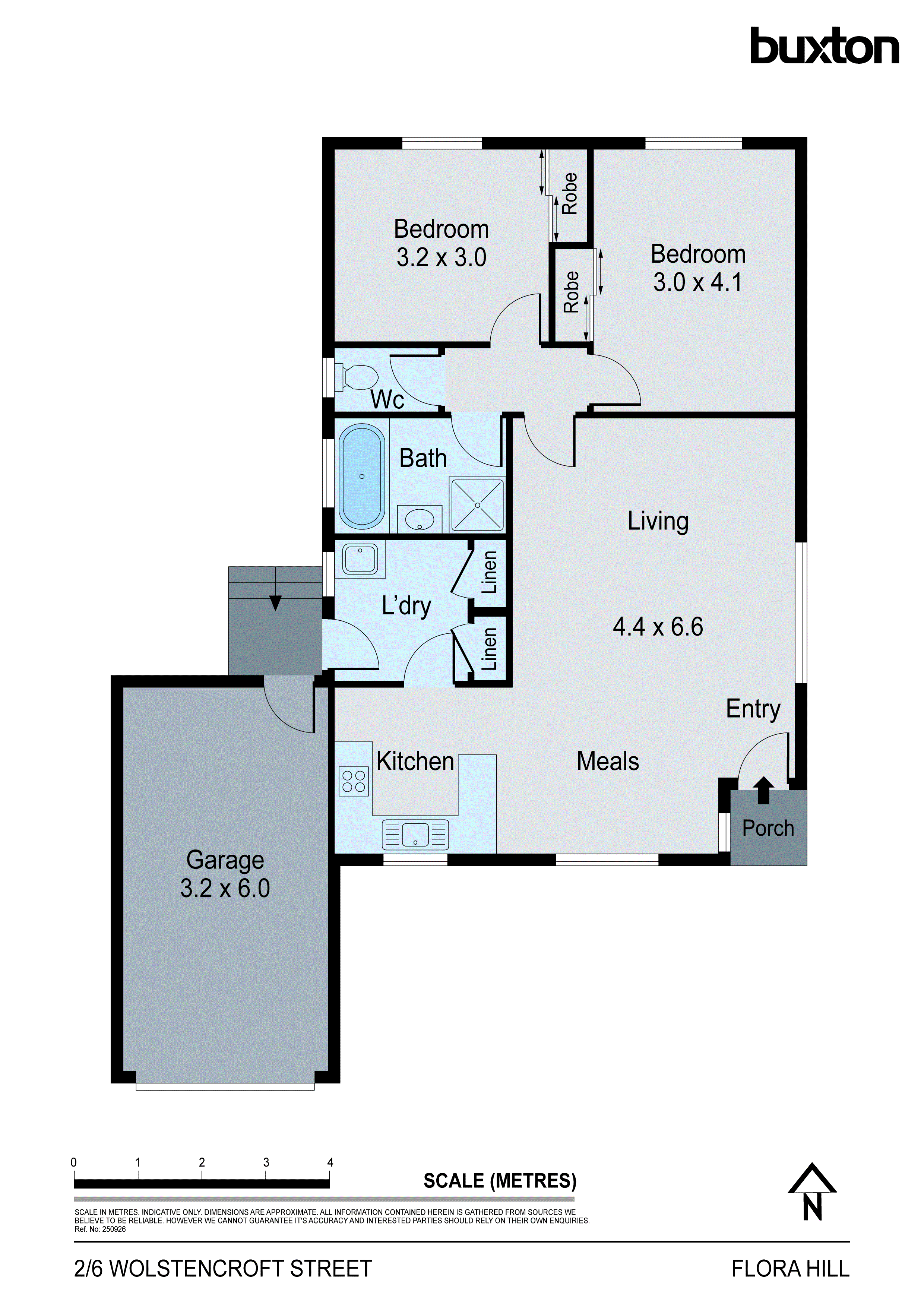 2/6 Wolstencroft Street, Flora Hill VIC 3550 - Floorplan
