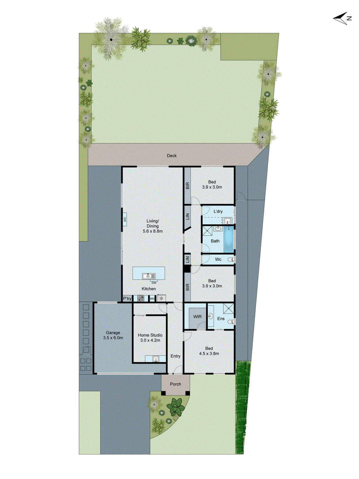 26 Yeoman Crescent, Leopold VIC 3224 - Floorplan