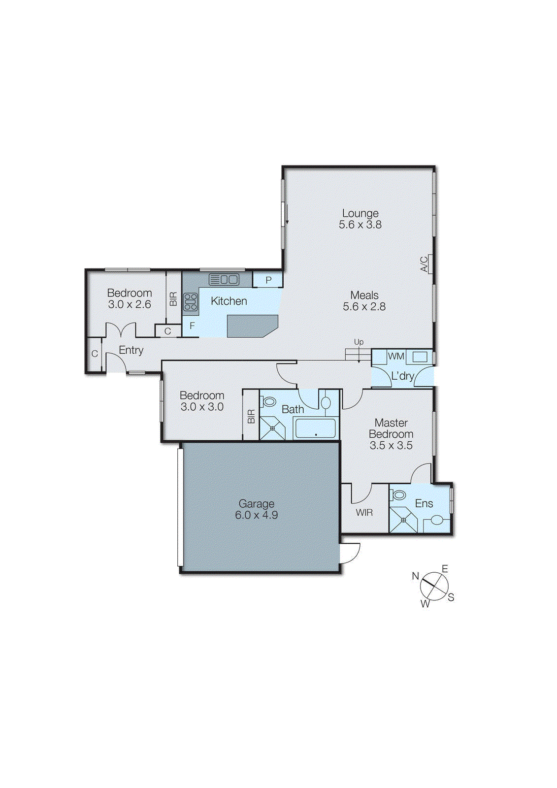 2/60 Albert Street, Mount Waverley VIC 3149 - Floorplan