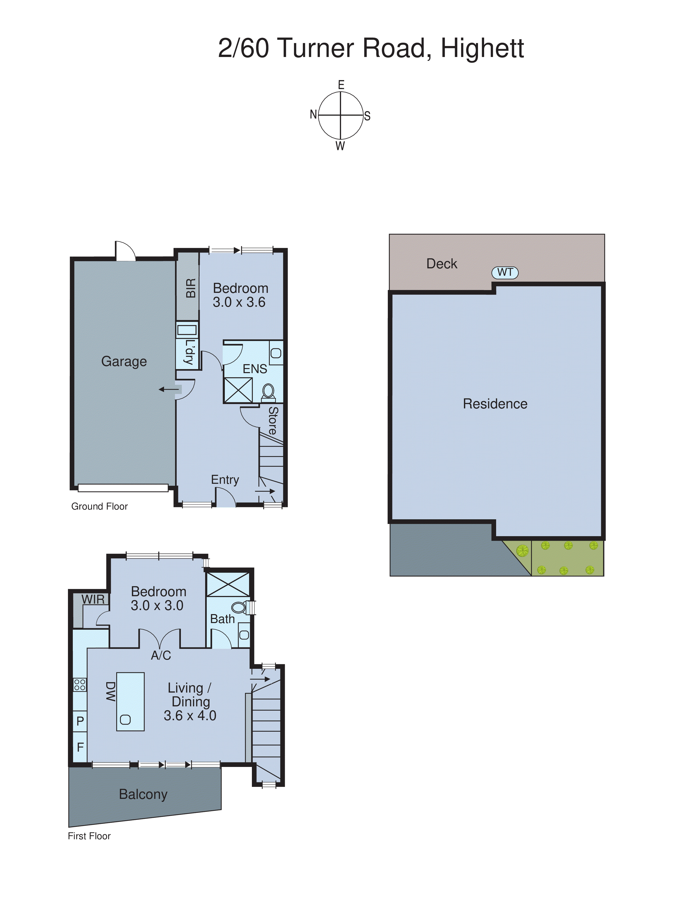 2/60 Turner Road, Highett VIC 3190 - Floorplan