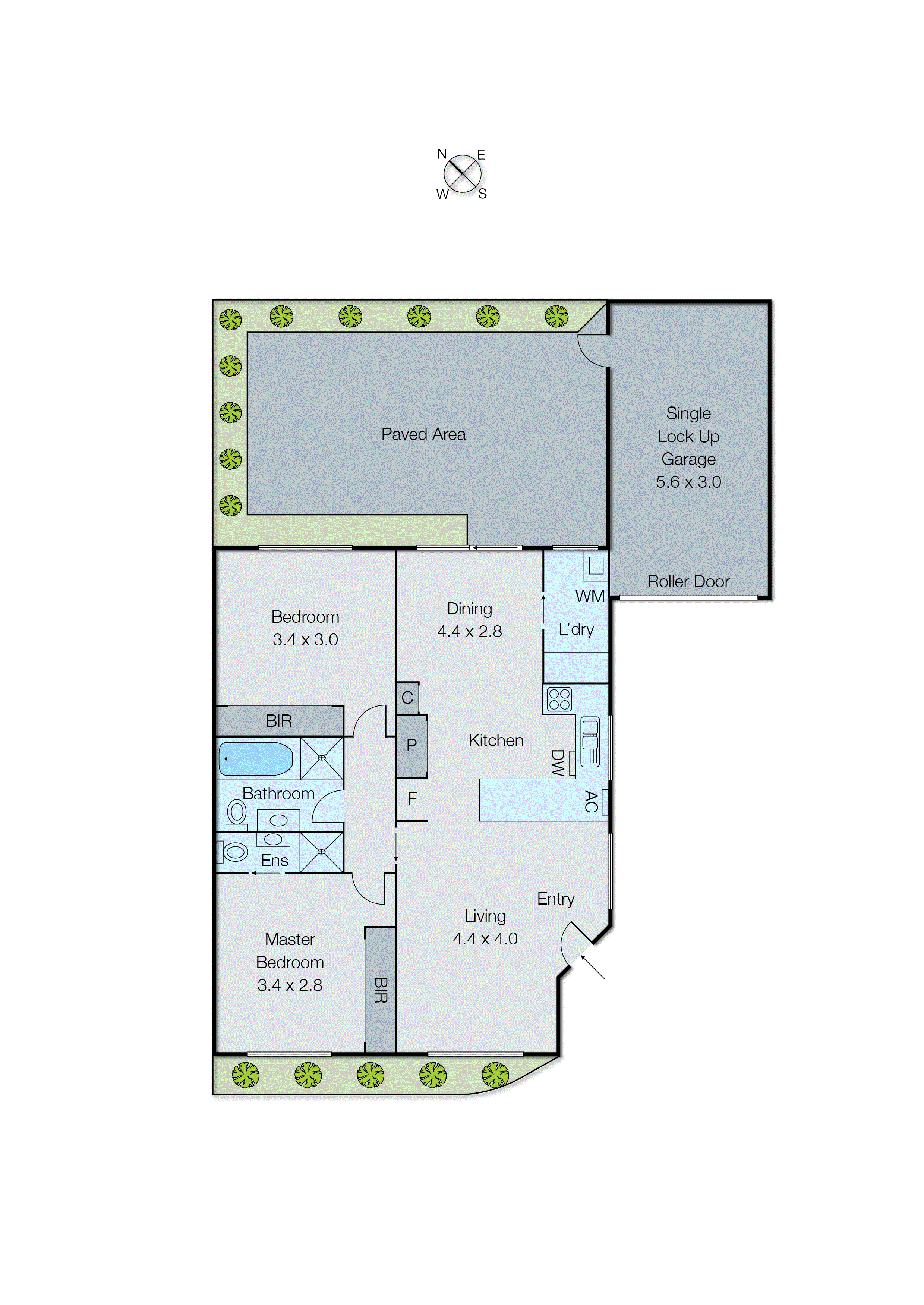 2/60 Woodbine Grove, Chelsea VIC 3196 - Floorplan