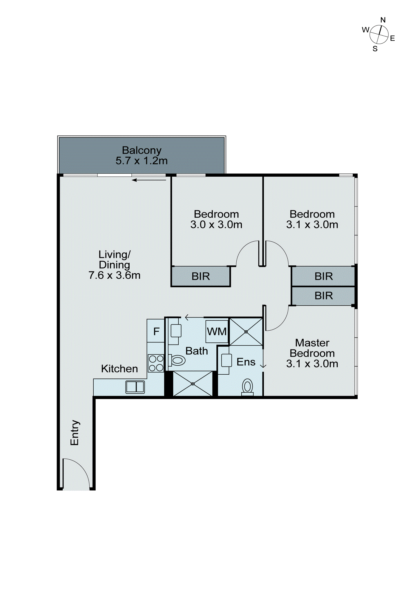 2600/241-243 City Road, Southbank VIC 3006 - Floorplan