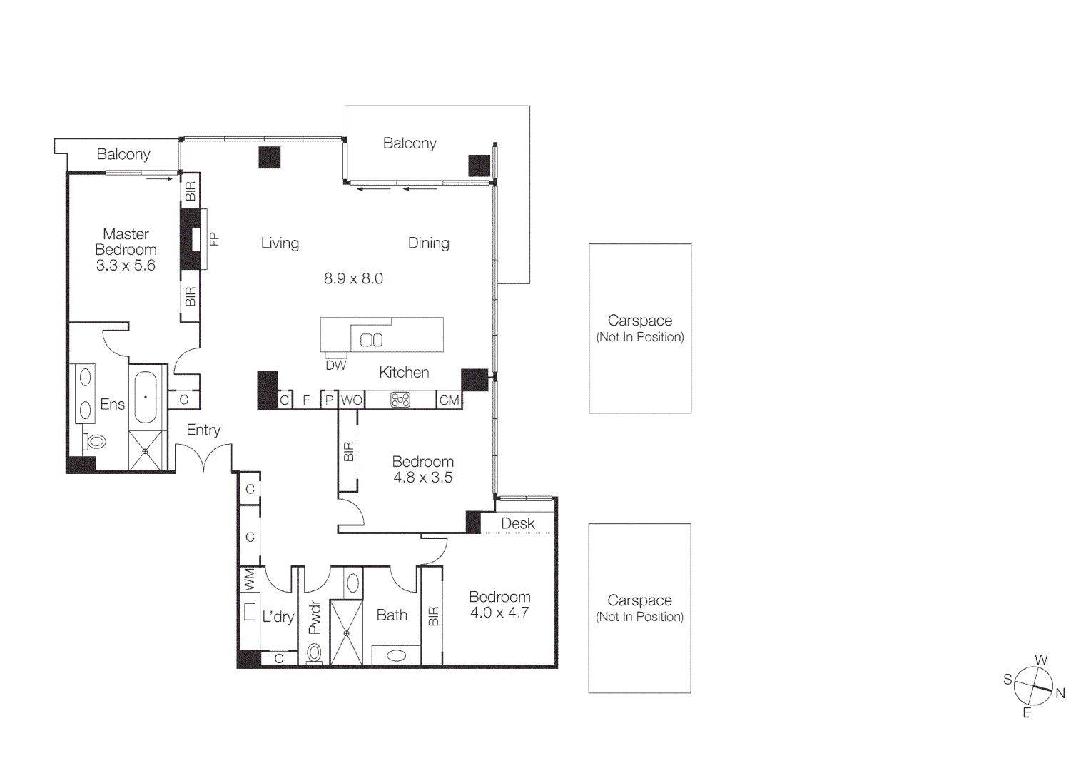 2604/368 St Kilda Road, MELBOURNE VIC 3004 - Floorplan