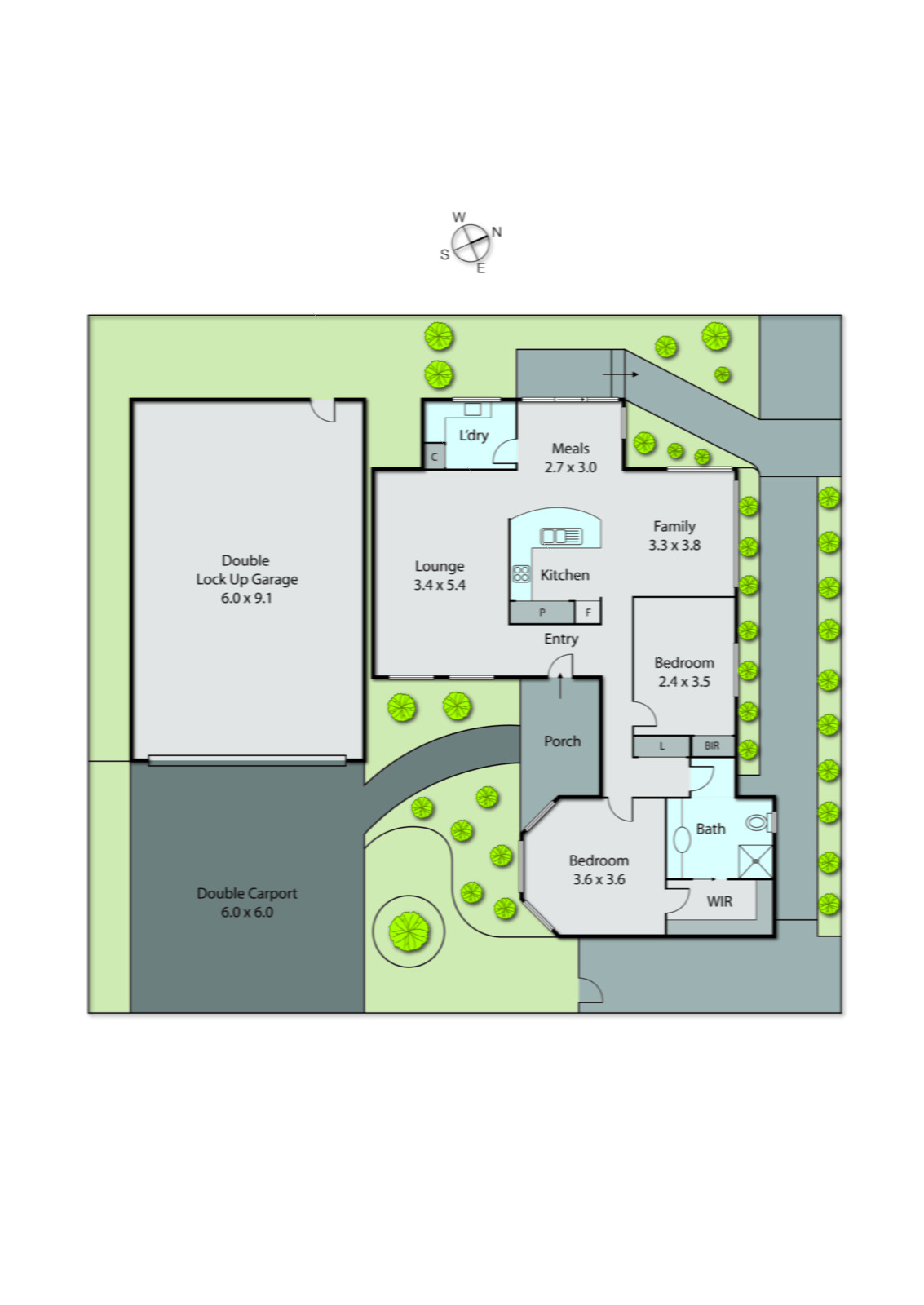 2/61 Herbert Street, Parkdale VIC 3195 - Floorplan