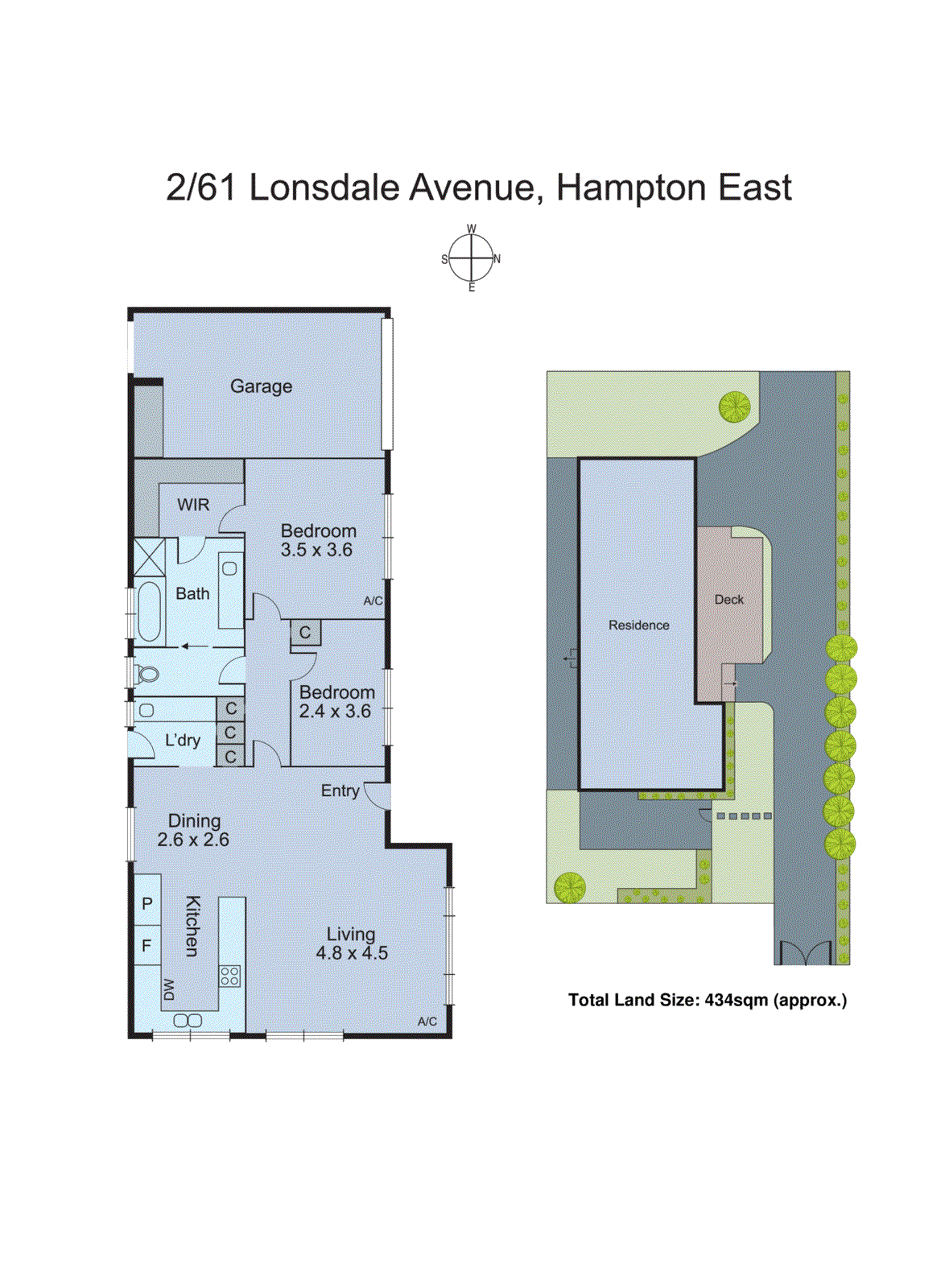 2/61 Lonsdale Avenue, Hampton East VIC 3188 - Floorplan