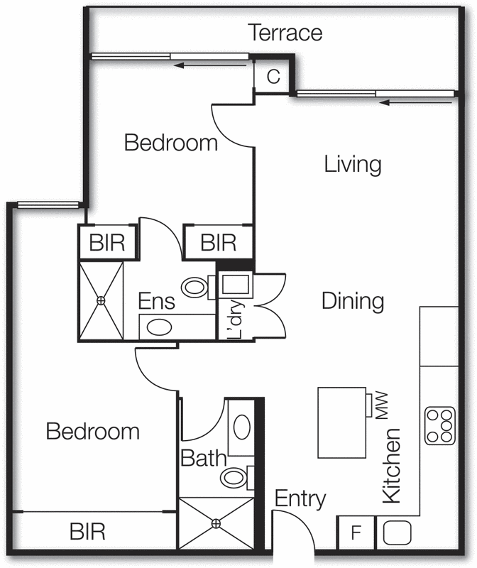 26/171 Church Street, Brighton VIC 3186 - Floorplan