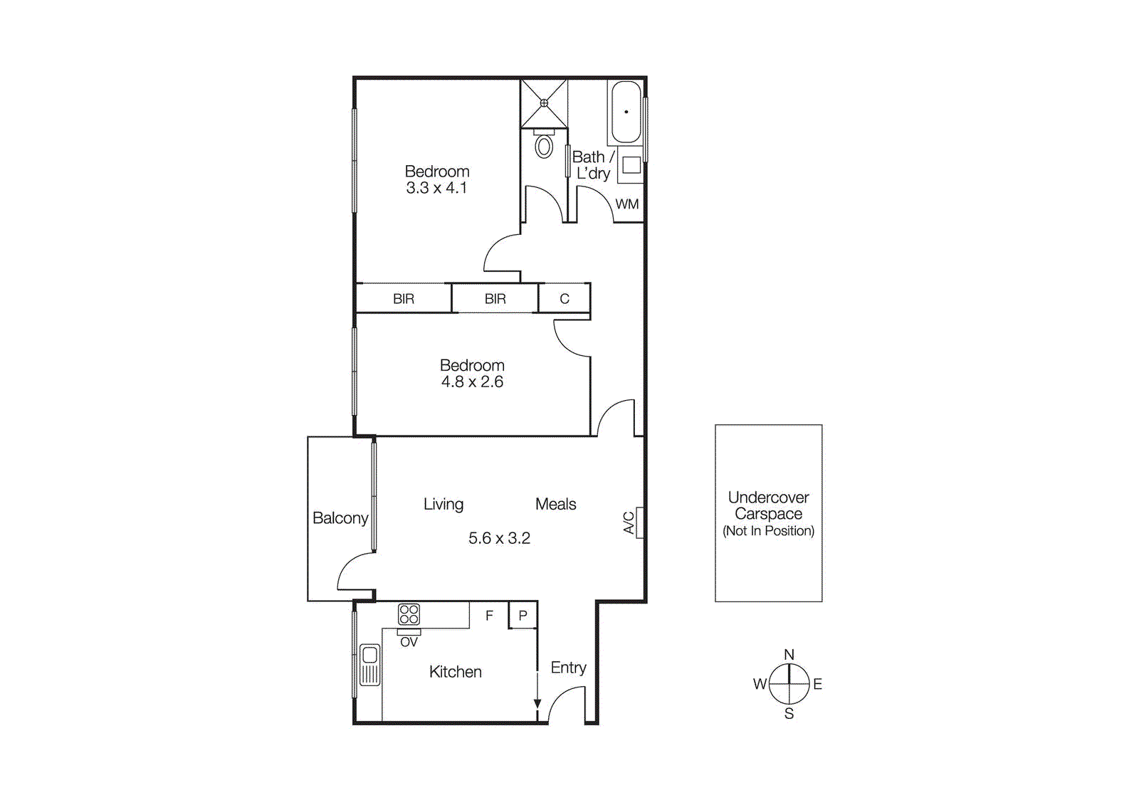 2/62 Alma Road, St Kilda VIC 3182 - Floorplan