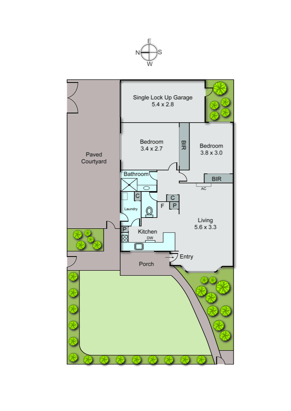 2/62 Milan Street, Mentone VIC 3194 - Floorplan
