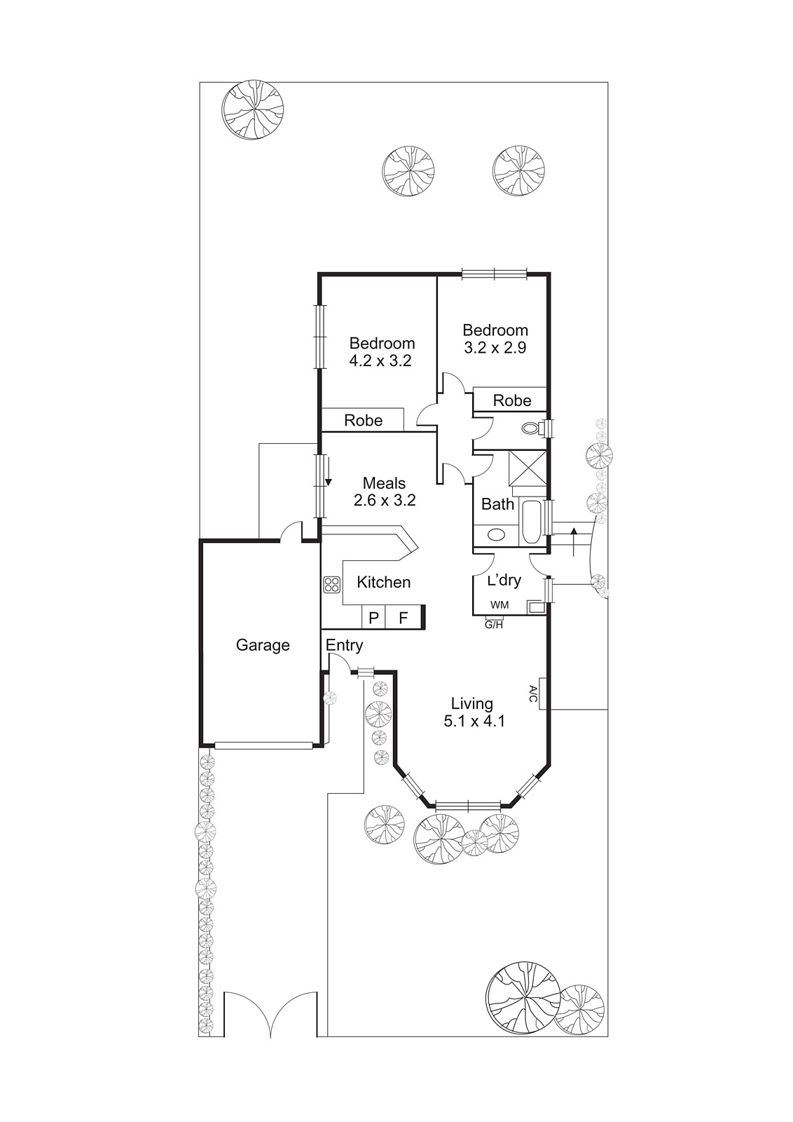 2/63 Jellicoe Street, Noble Park VIC 3174 - Floorplan