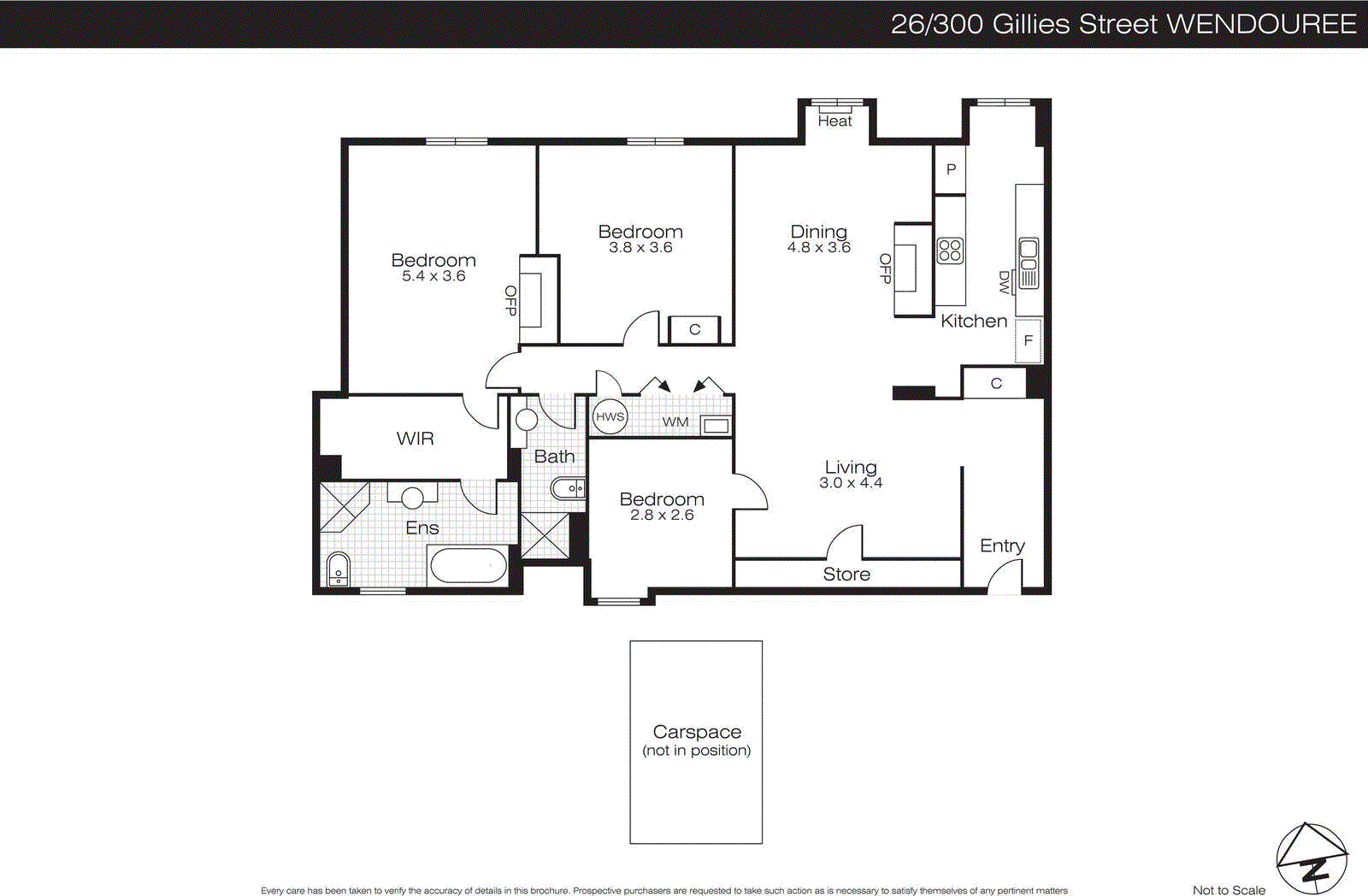 26/300 Gillies Street, Wendouree VIC 3355 - Floorplan