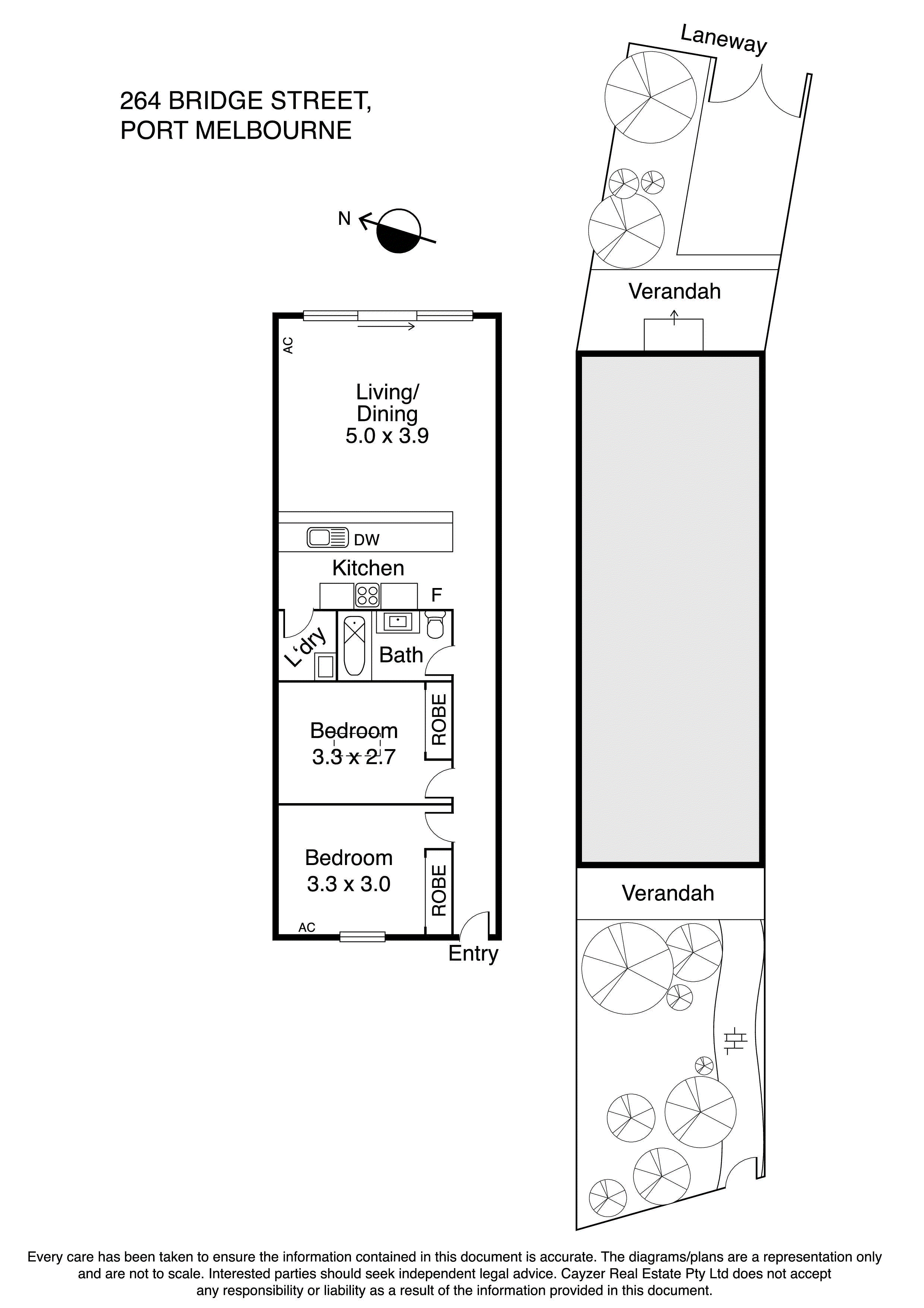 264 Bridge Street, PORT MELBOURNE VIC 3207 - Floorplan