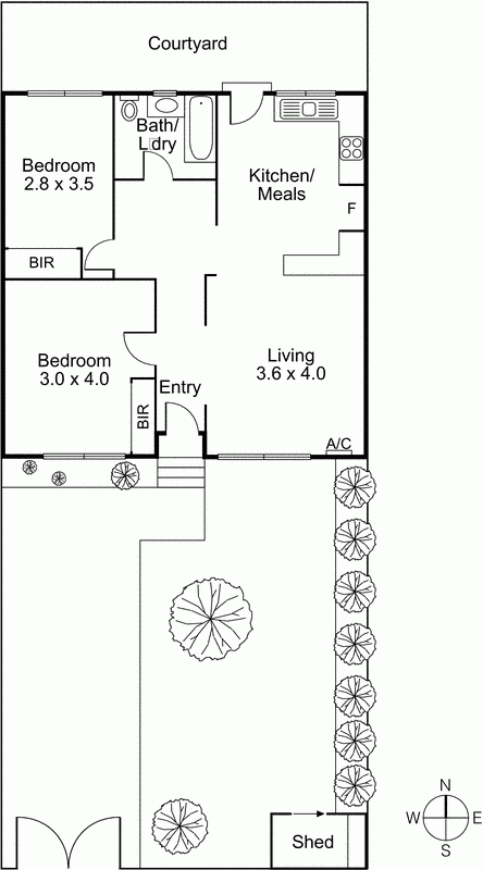 2/644 Warrigal Road, OAKLEIGH SOUTH VIC 3167 - Floorplan
