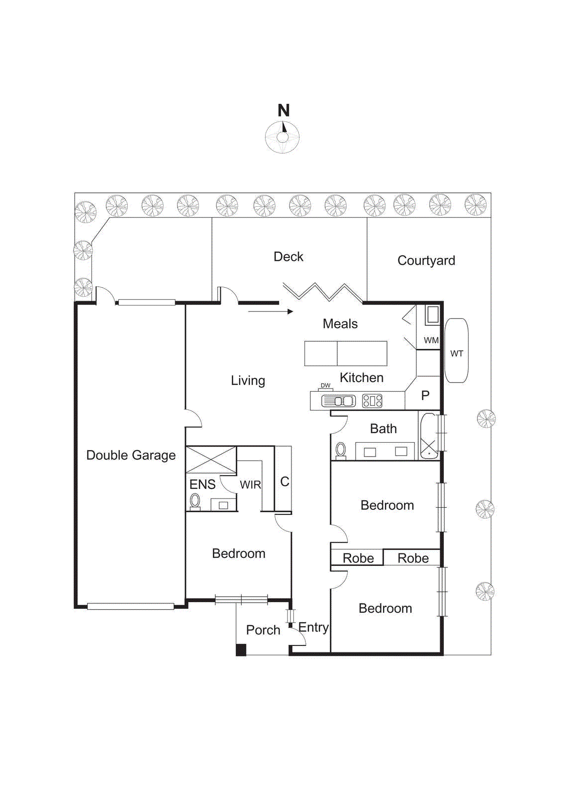 2/65 Lahona Avenue, Bentleigh East VIC 3165 - Floorplan