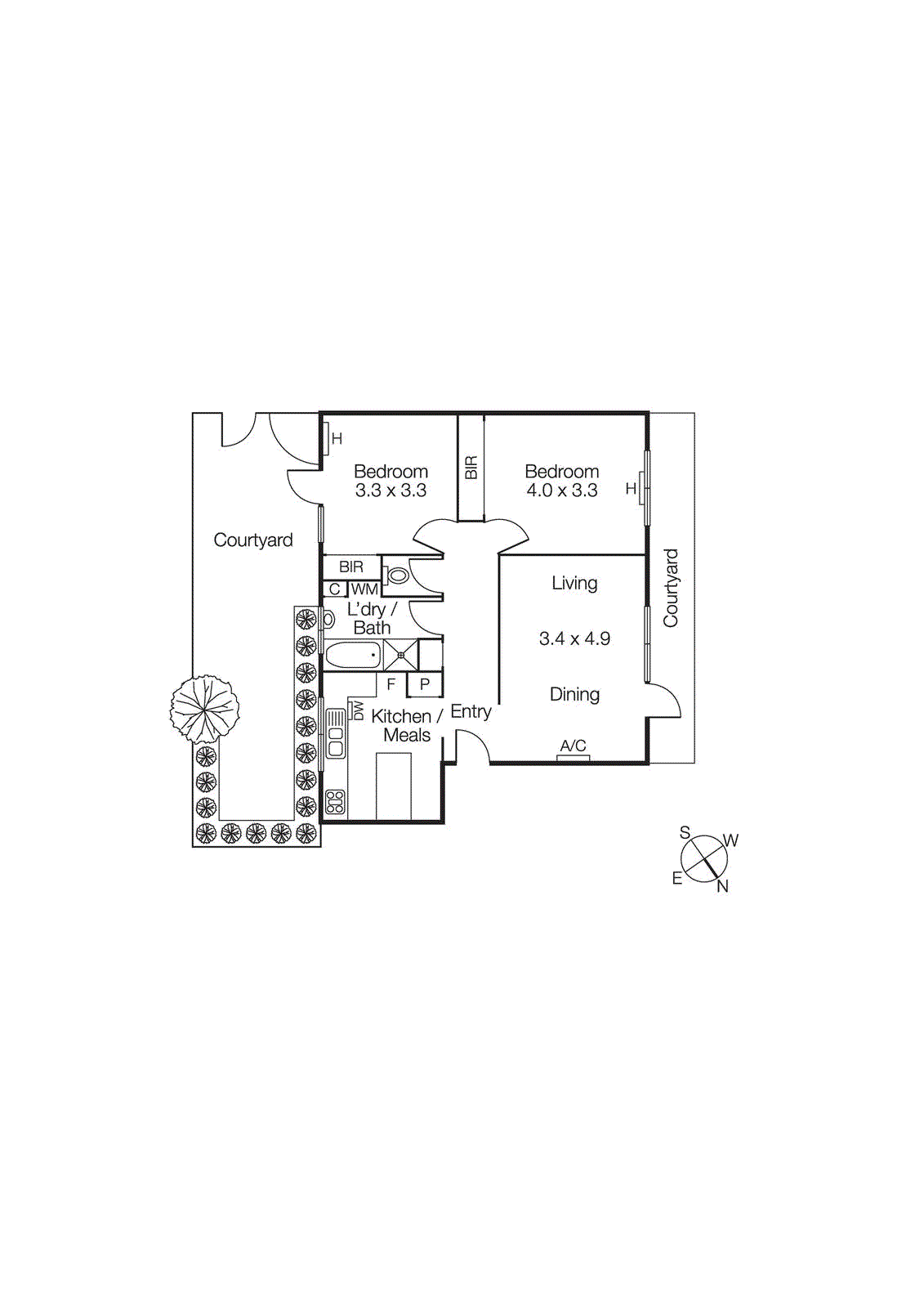 2/66 Patterson Street, Middle Park VIC 3206 - Floorplan