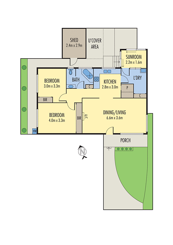 2/66 Shackleton Street, Belmont VIC 3216 - Floorplan