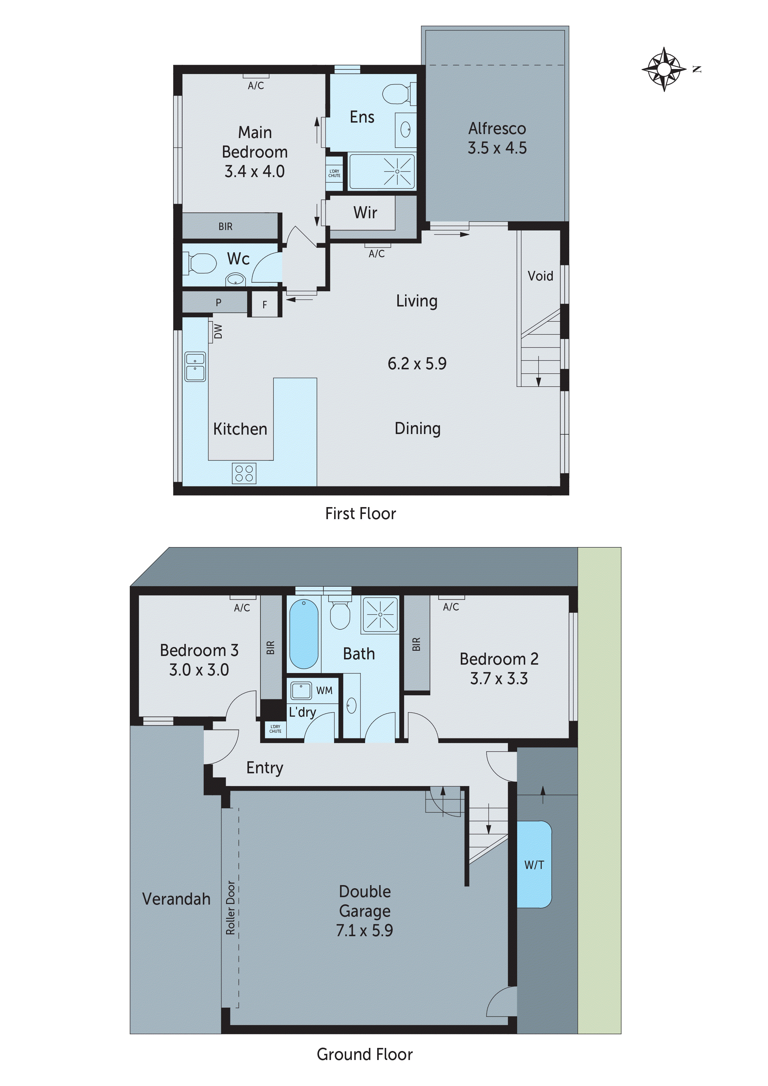 2/66 Vines Road, Hamlyn Heights VIC 3215 - Floorplan
