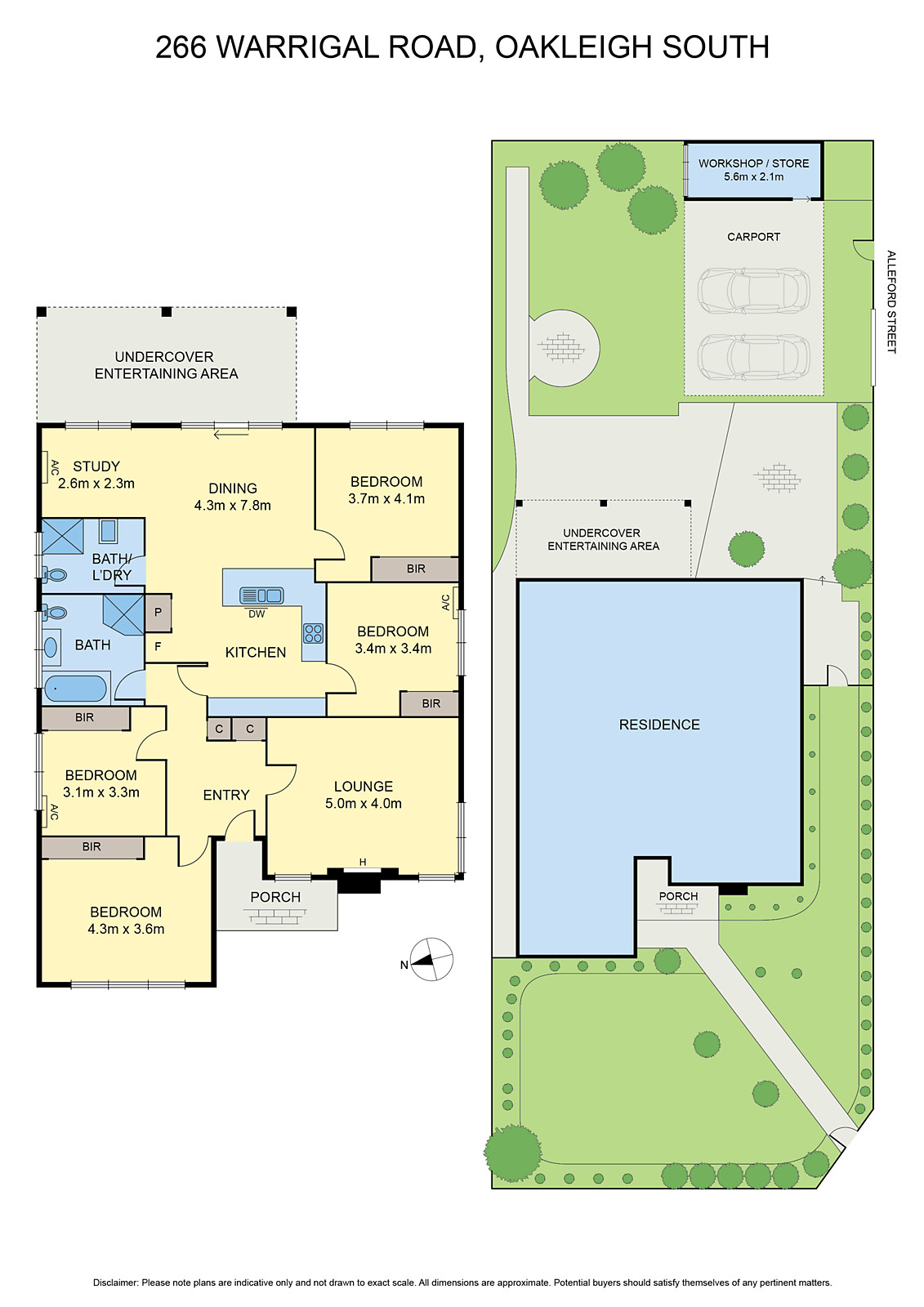 266 Warrigal Road, Oakleigh South VIC 3167 - Floorplan
