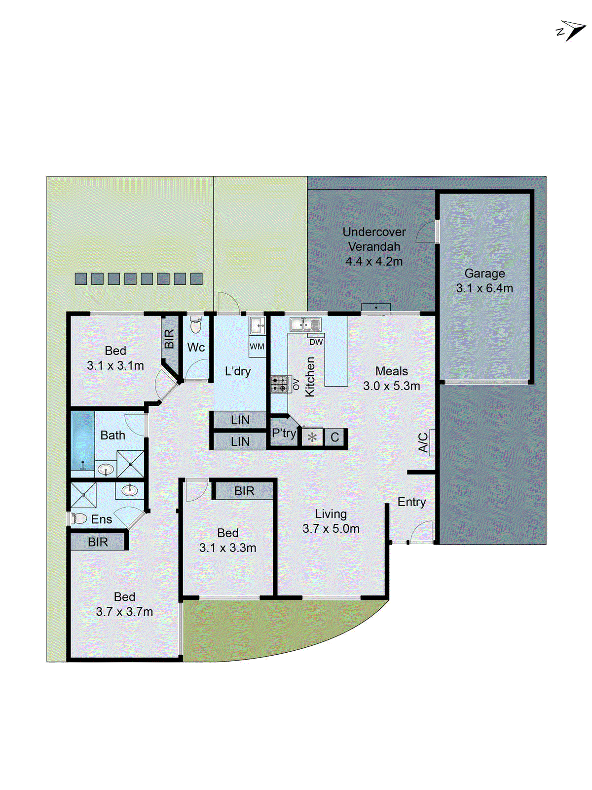 2/67 Carmichael Road, Oakleigh East VIC 3166 - Floorplan