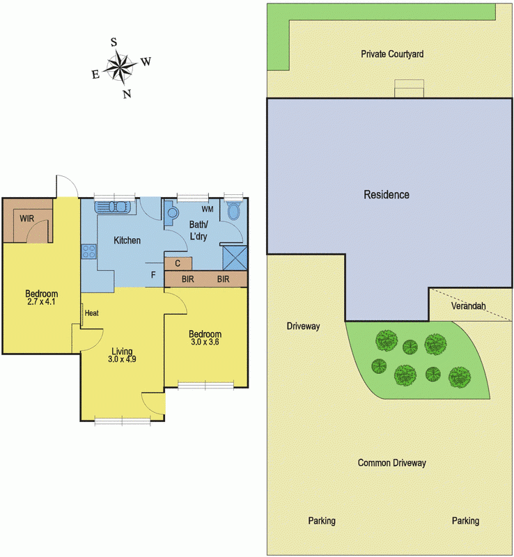 2/67 Sladen Street, HAMLYN HEIGHTS VIC 3215 - Floorplan