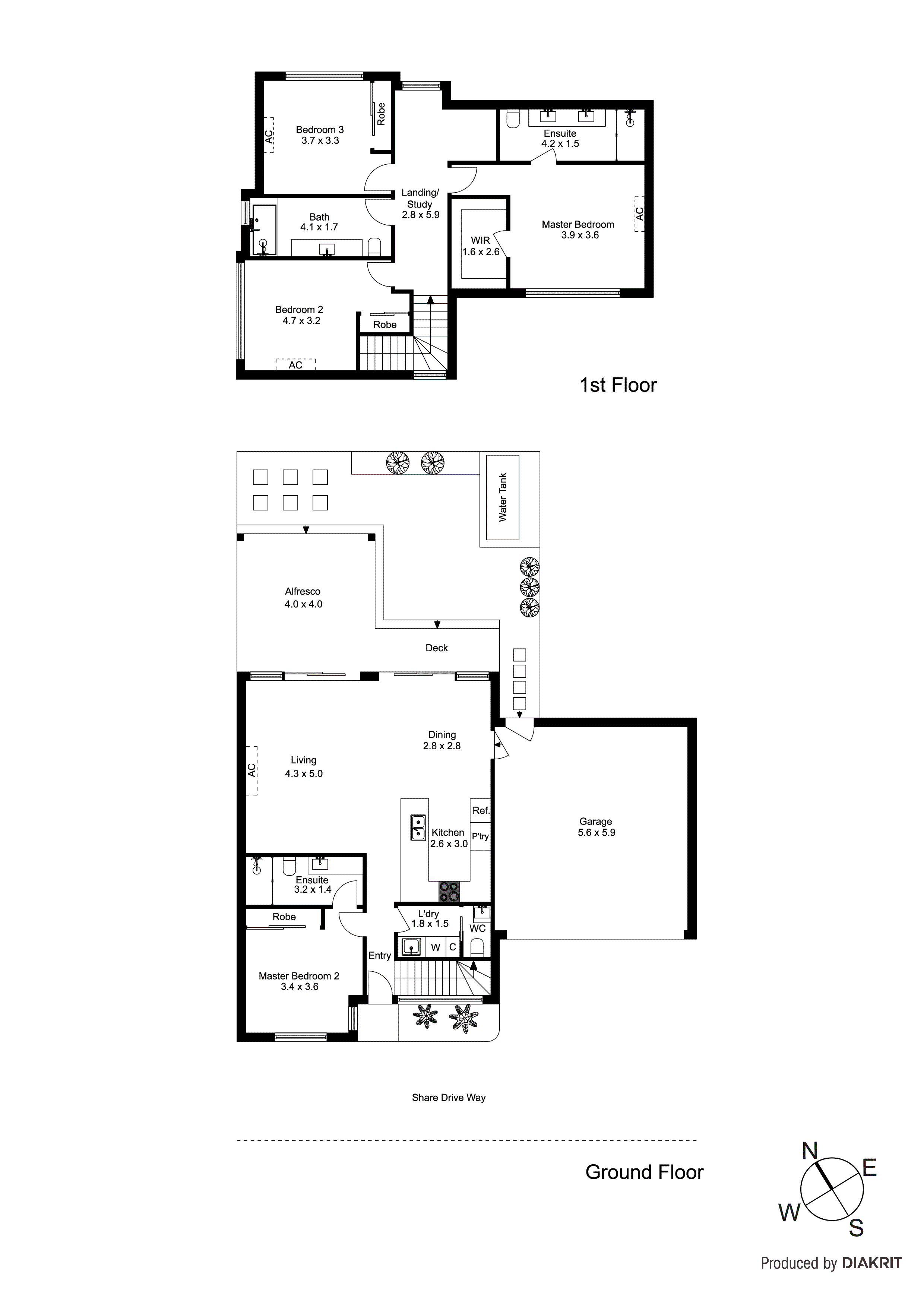2/67 Swan Walk, Chelsea VIC 3196 - Floorplan