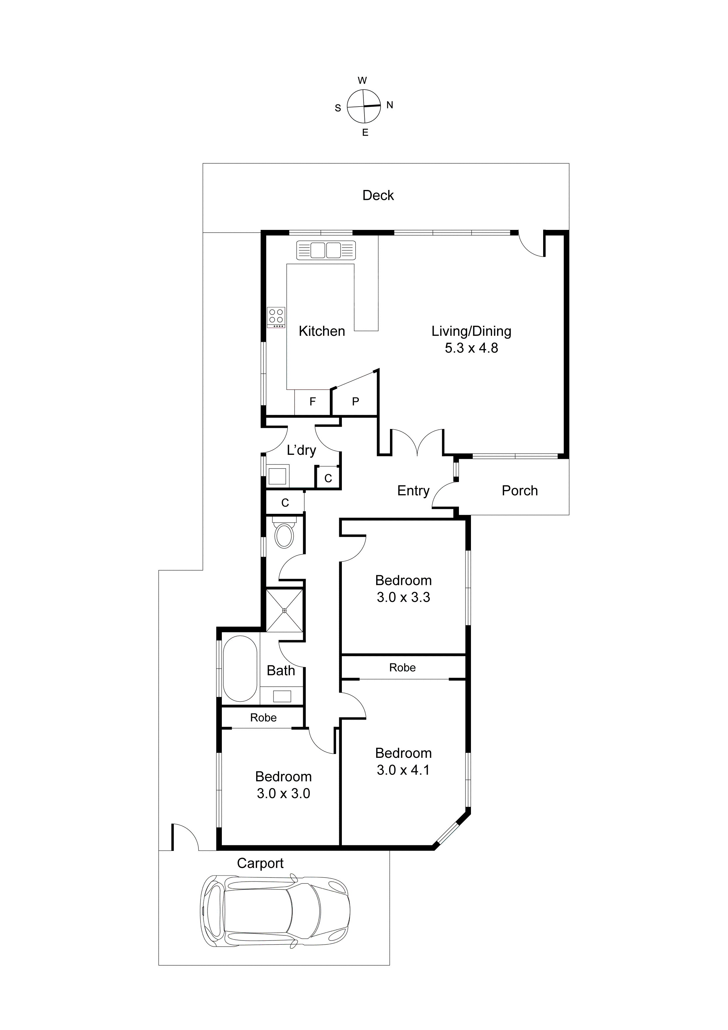 2/684 Hawthorn Road, Brighton East VIC 3187 - Floorplan