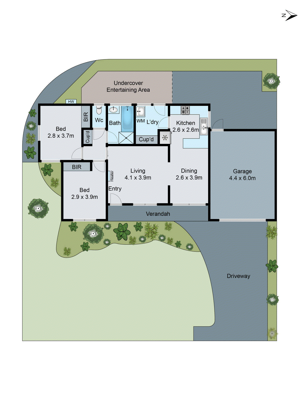 2/69-73 Gloucester Street, Grovedale VIC 3216 - Floorplan