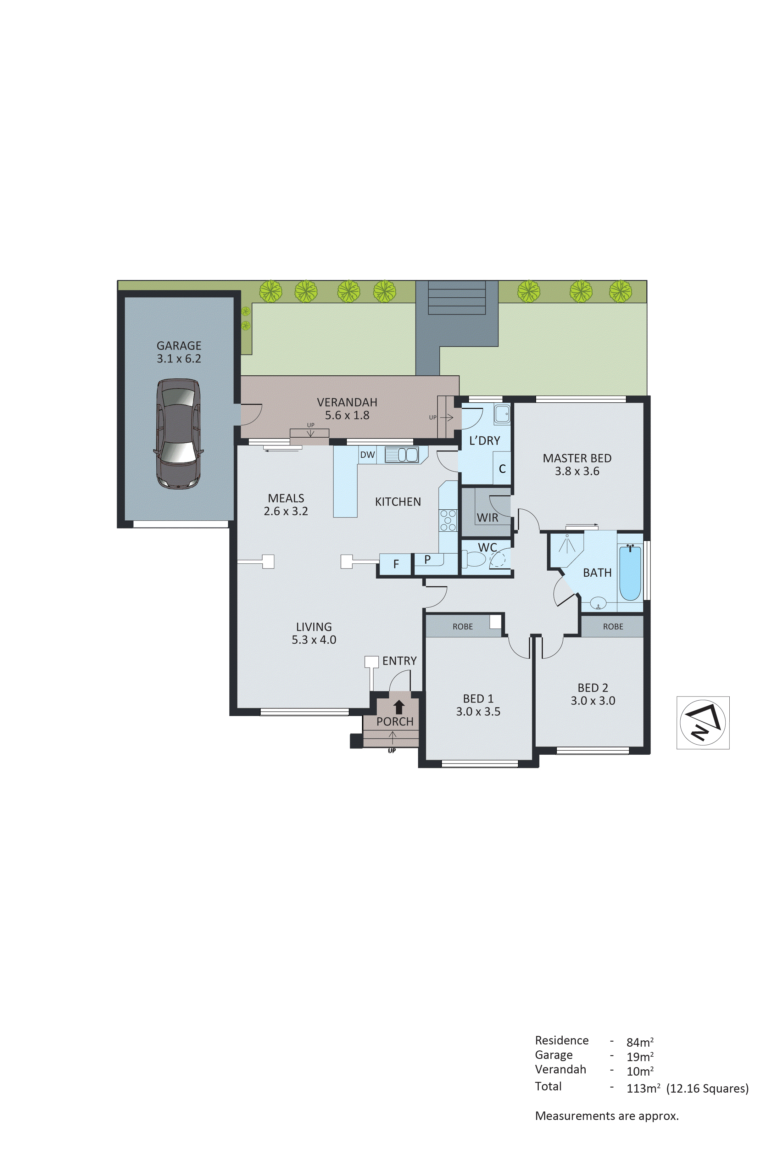 2/69 Centre Dandenong Road, Dingley Village VIC 3172 - Floorplan