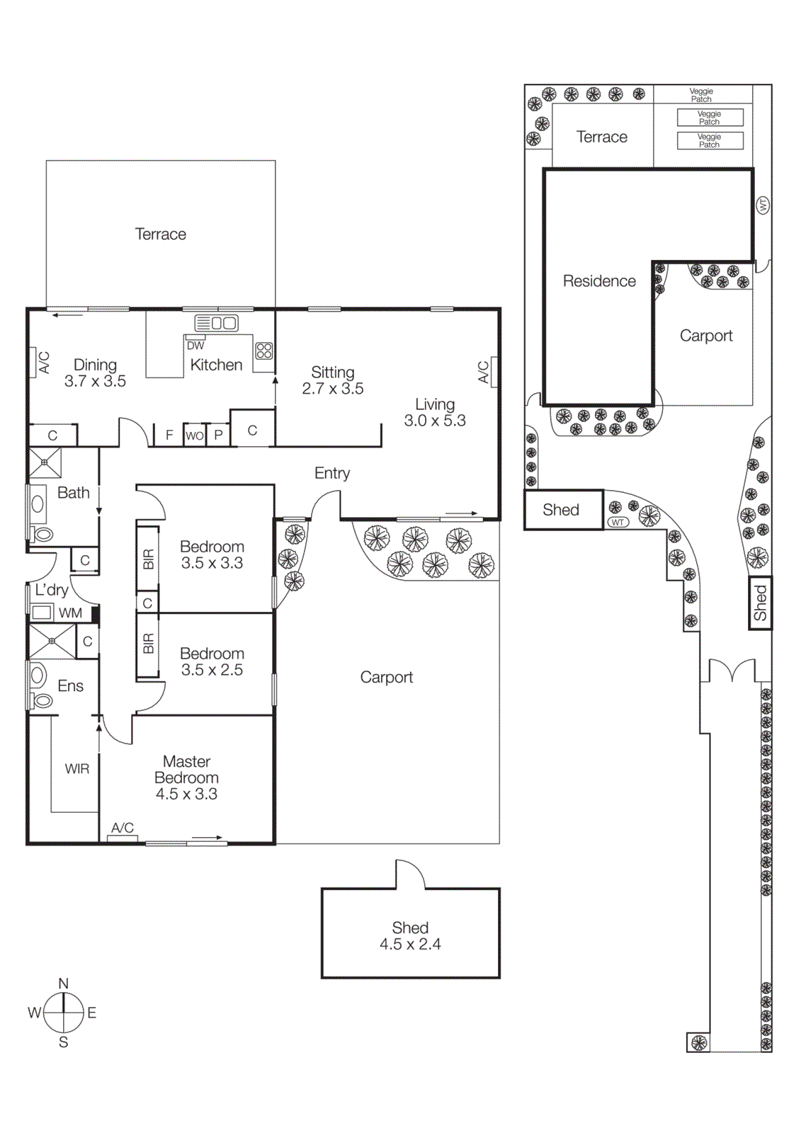 2/69 Crisp Street, Hampton VIC 3188 - Floorplan