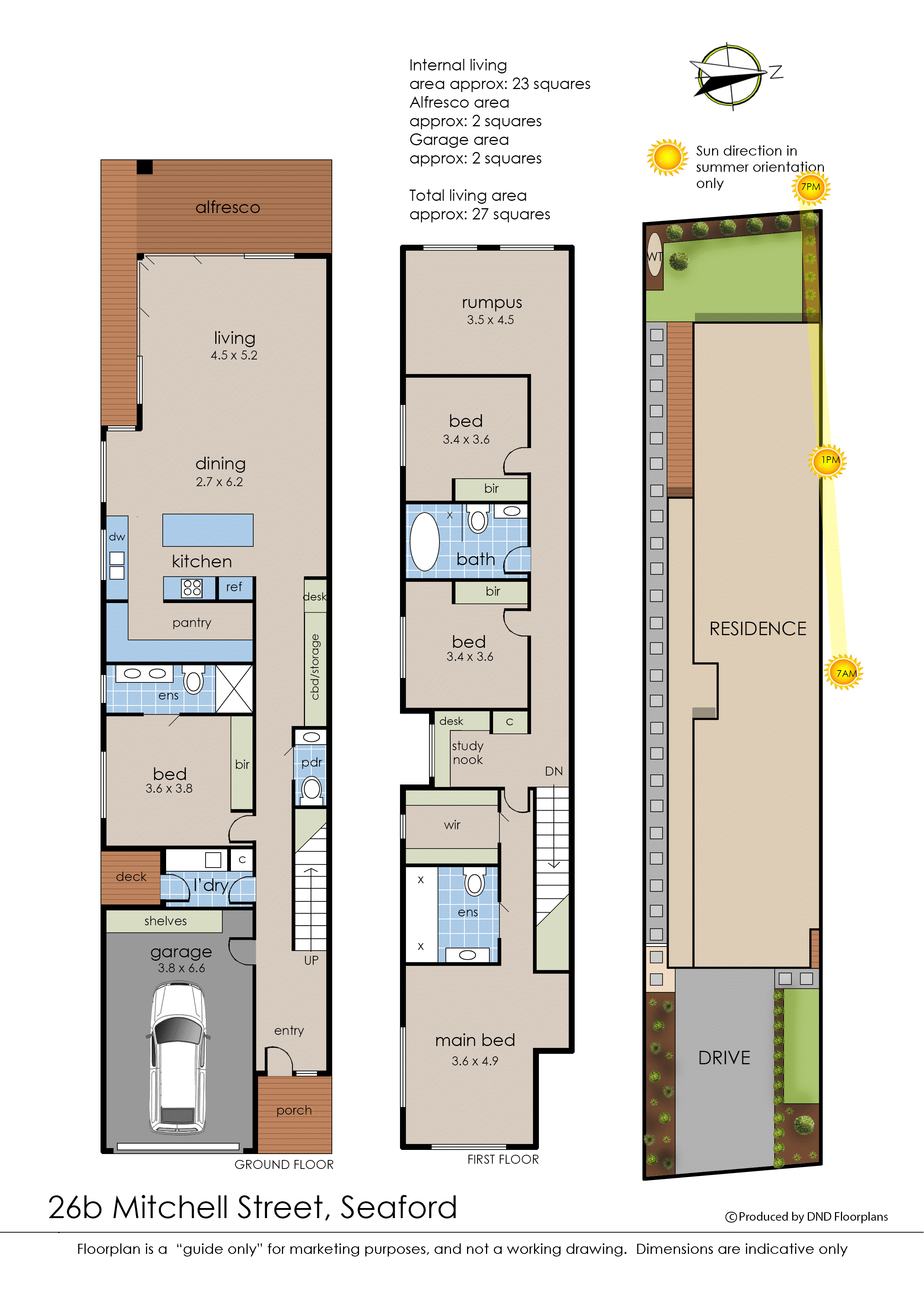 26B Mitchell Street, Seaford VIC 3198 - Floorplan