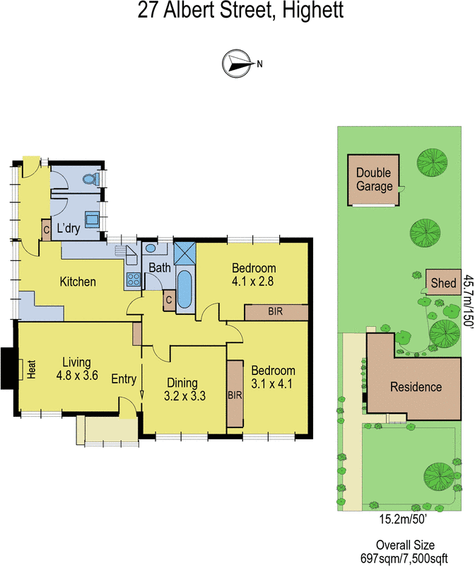 27 Albert Street, Highett VIC 3190 - Floorplan
