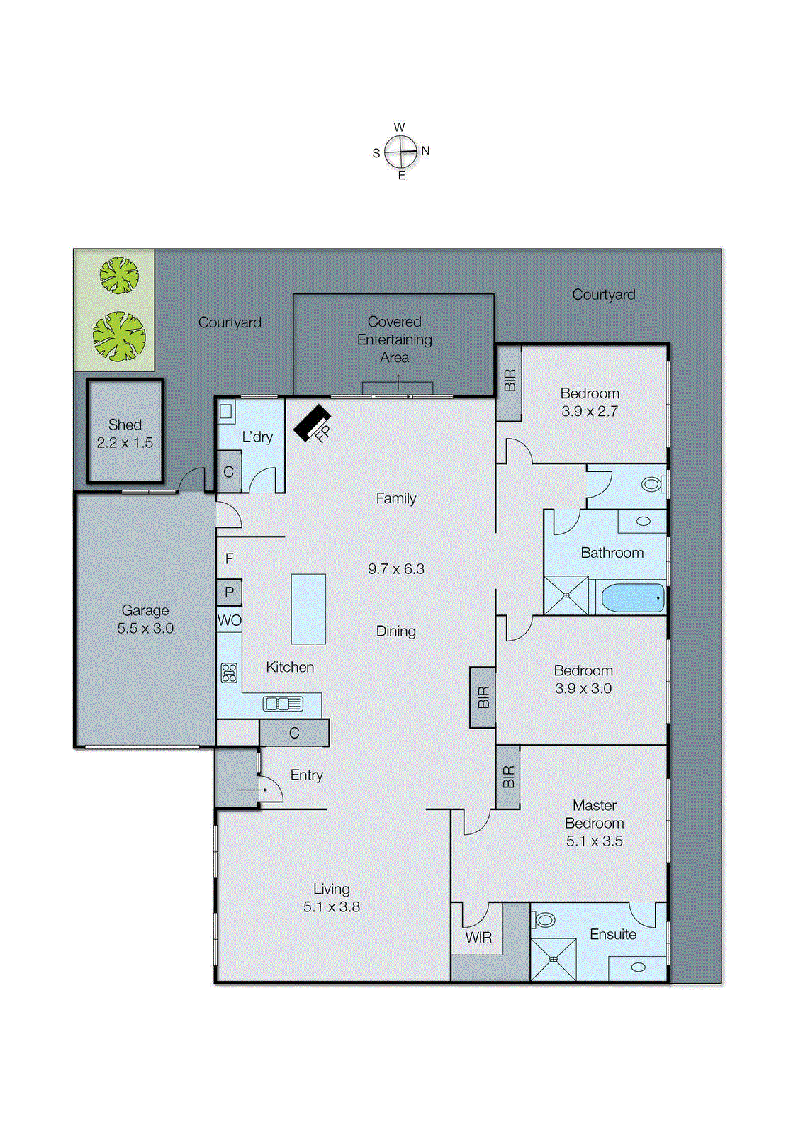 2/7 Anderson Avenue, Bentleigh East VIC 3165 - Floorplan