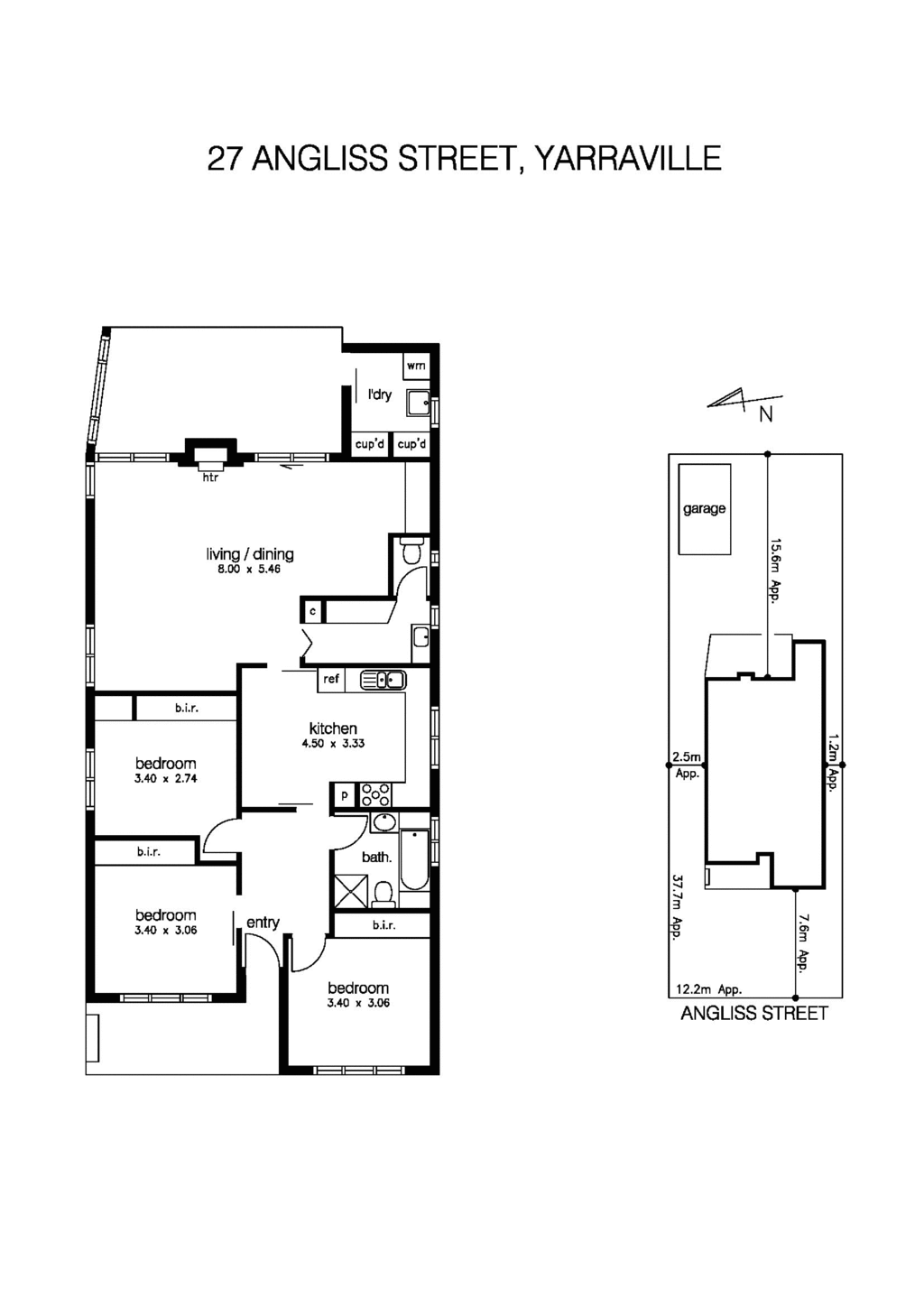 27 Angliss Street, YARRAVILLE VIC 3013 - Floorplan