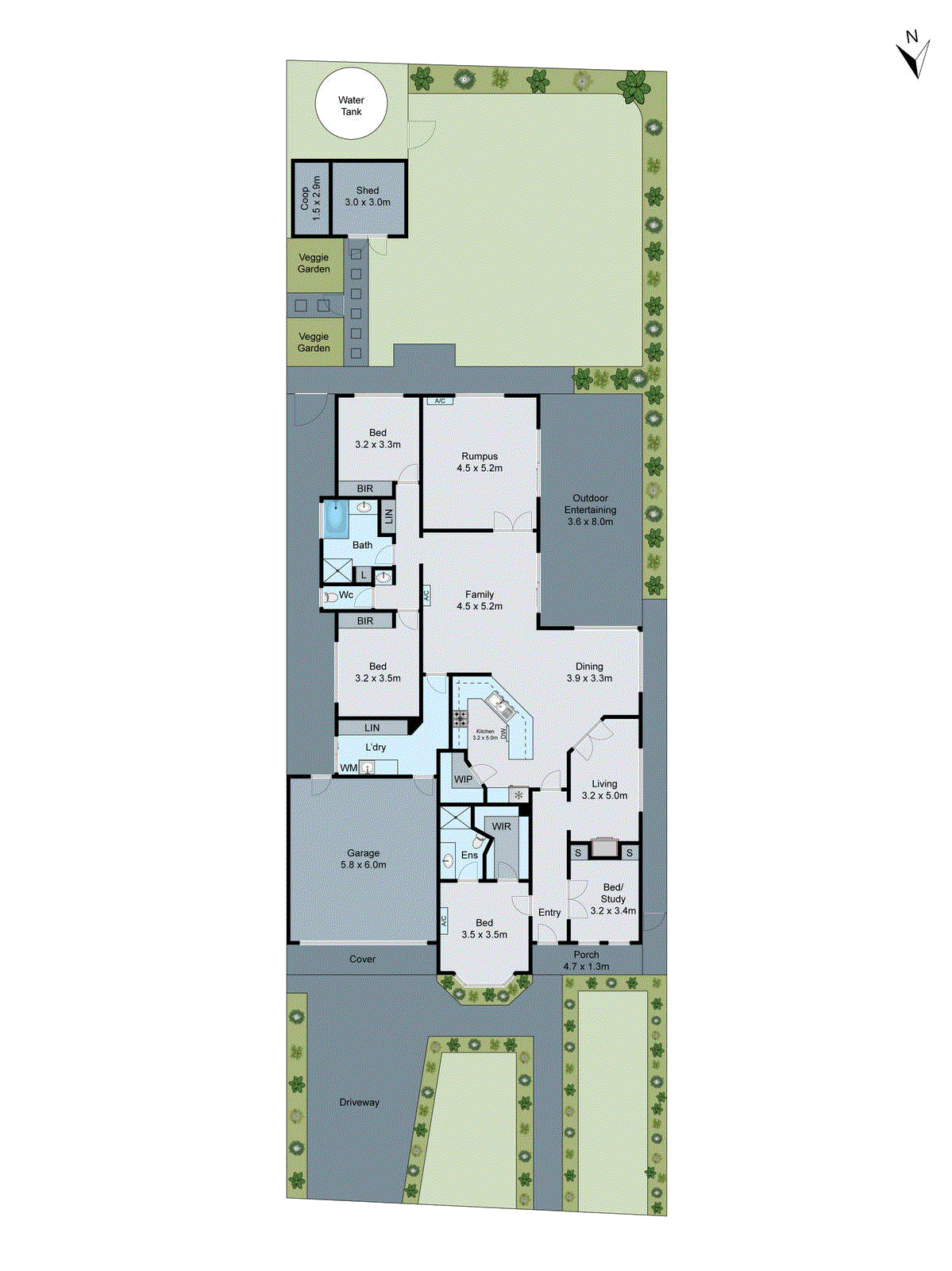 27 Ashbourne Street, Herne Hill VIC 3218 - Floorplan