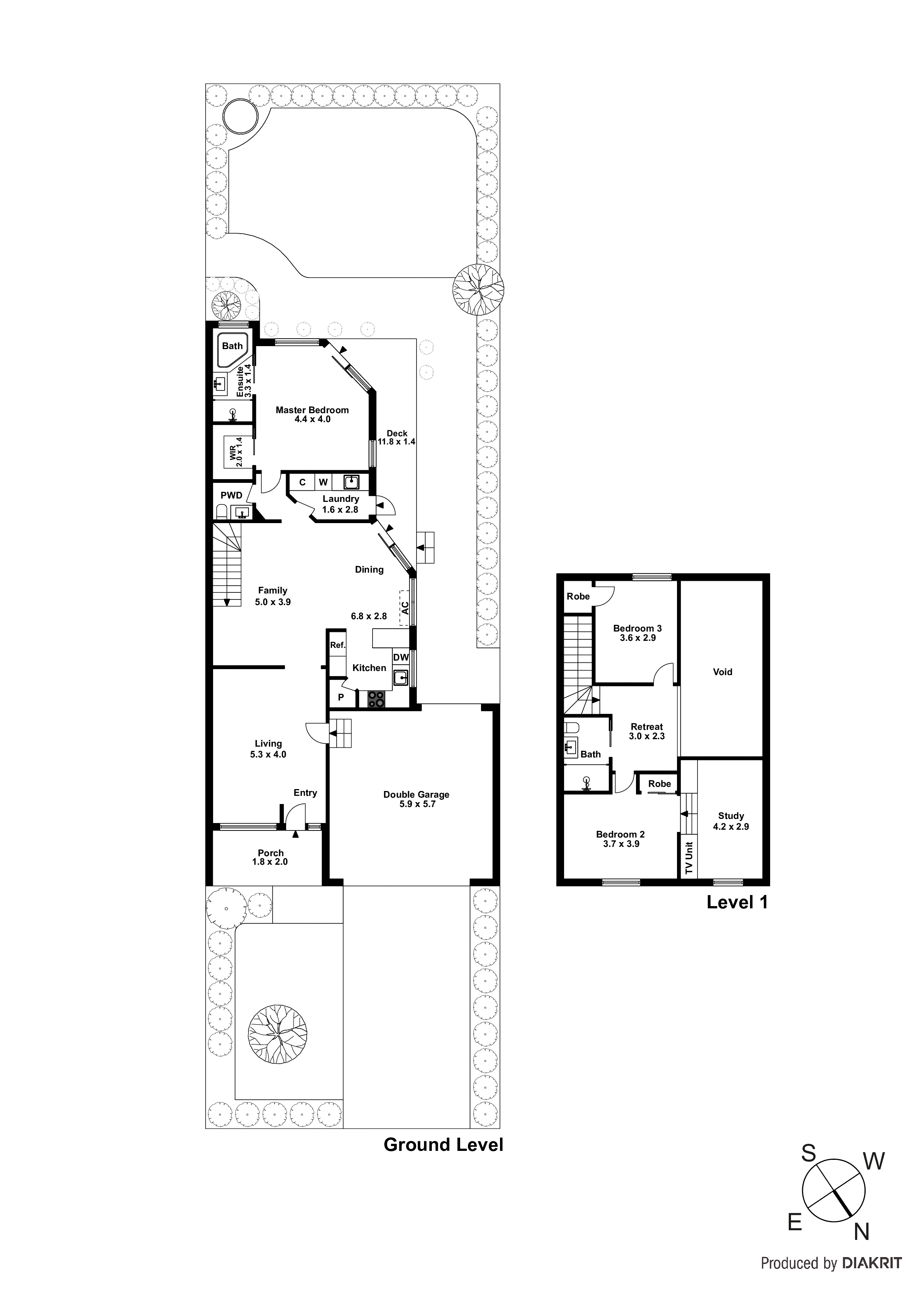 27 Avelin Street, Hampton VIC 3188 - Floorplan