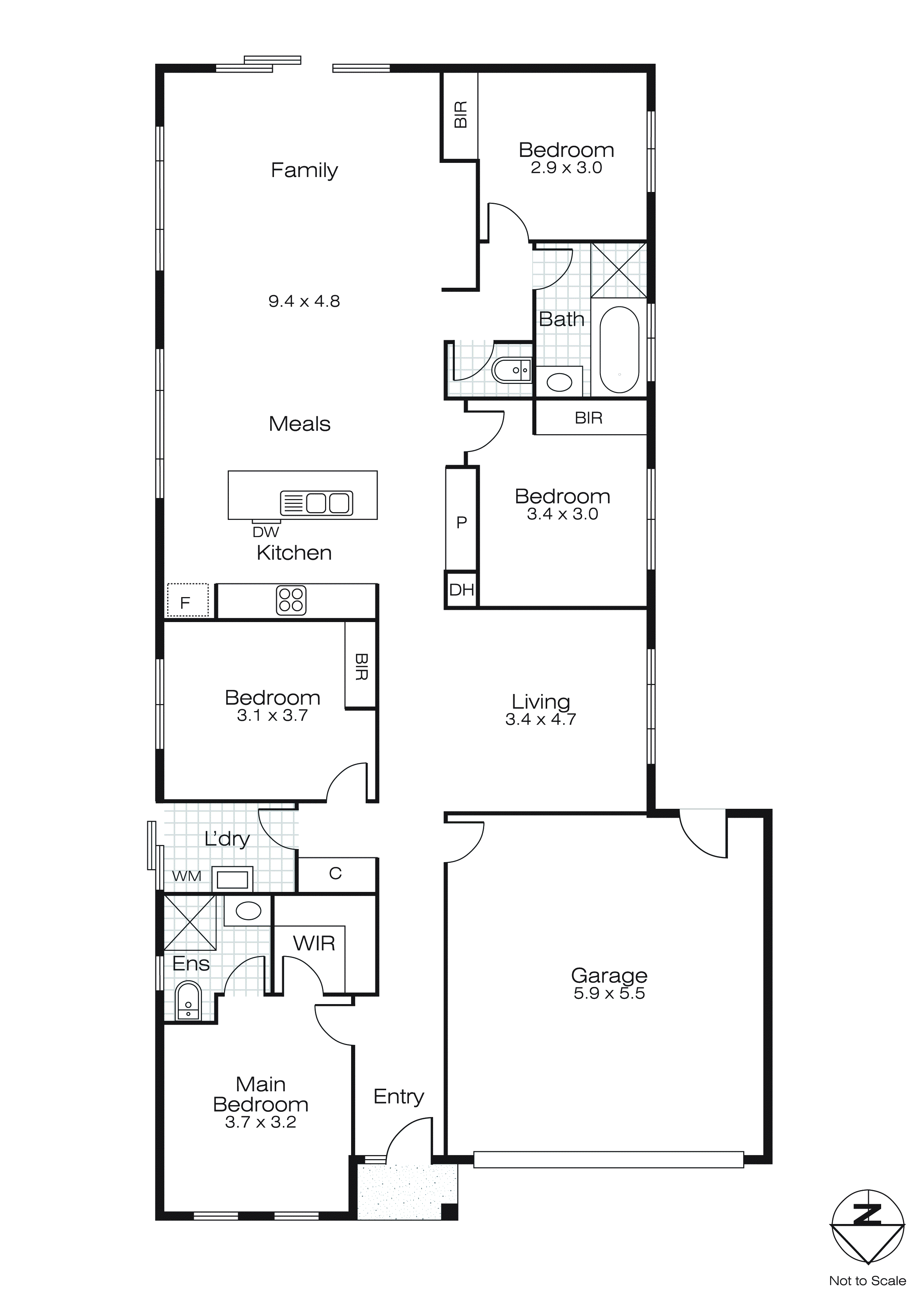 27 Baudinette Drive, Sebastopol VIC 3356 - Floorplan