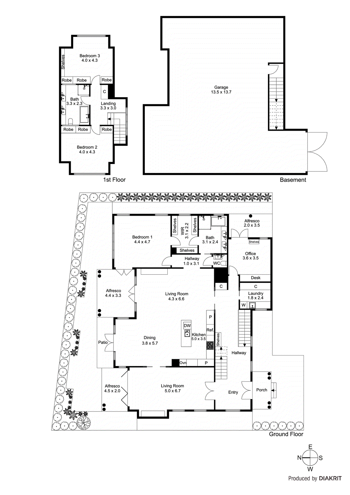 27 Bayview Crescent, Black Rock VIC 3193 - Floorplan