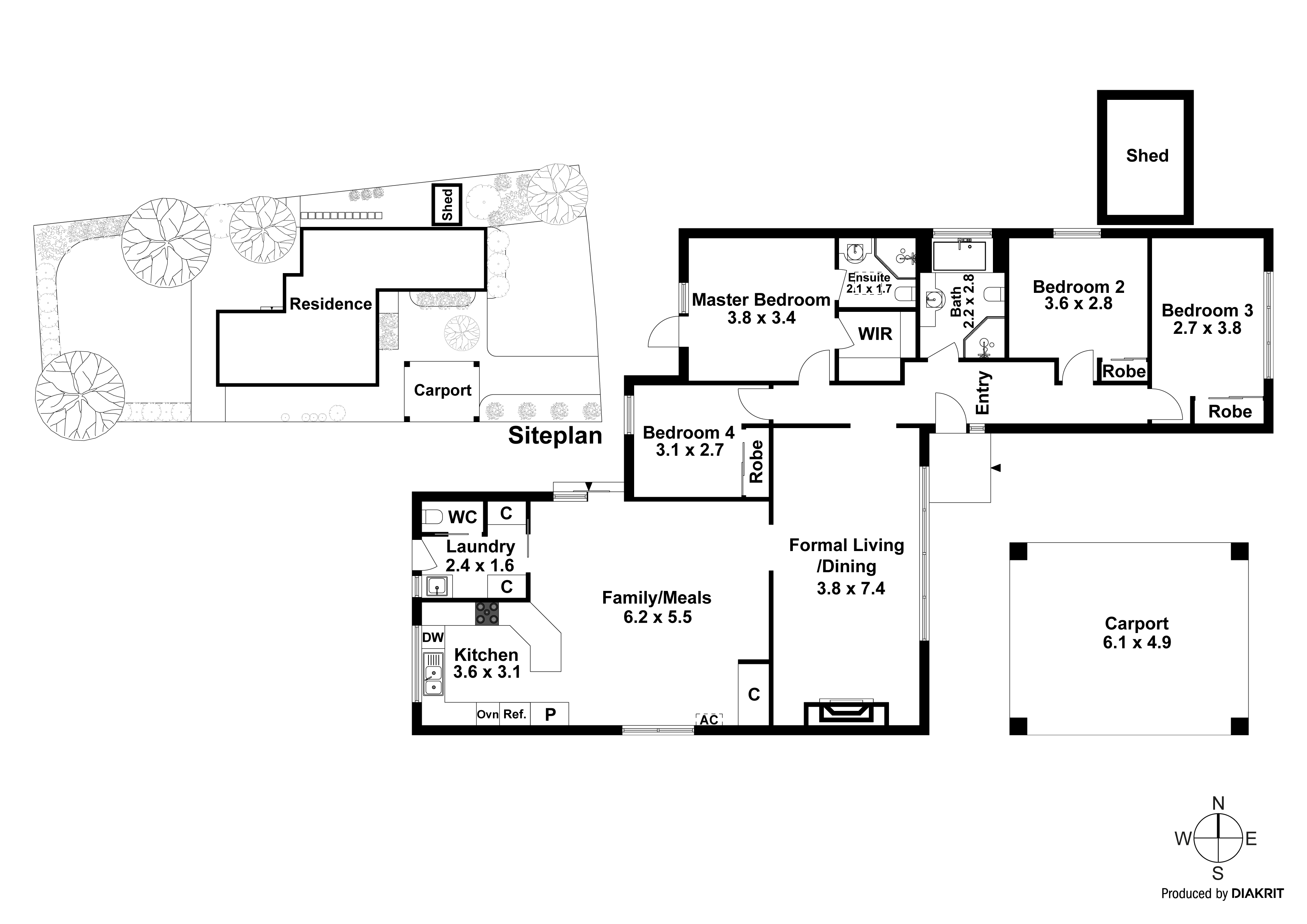 27 Blackwood Drive, WHEELERS HILL VIC 3150 - Floorplan