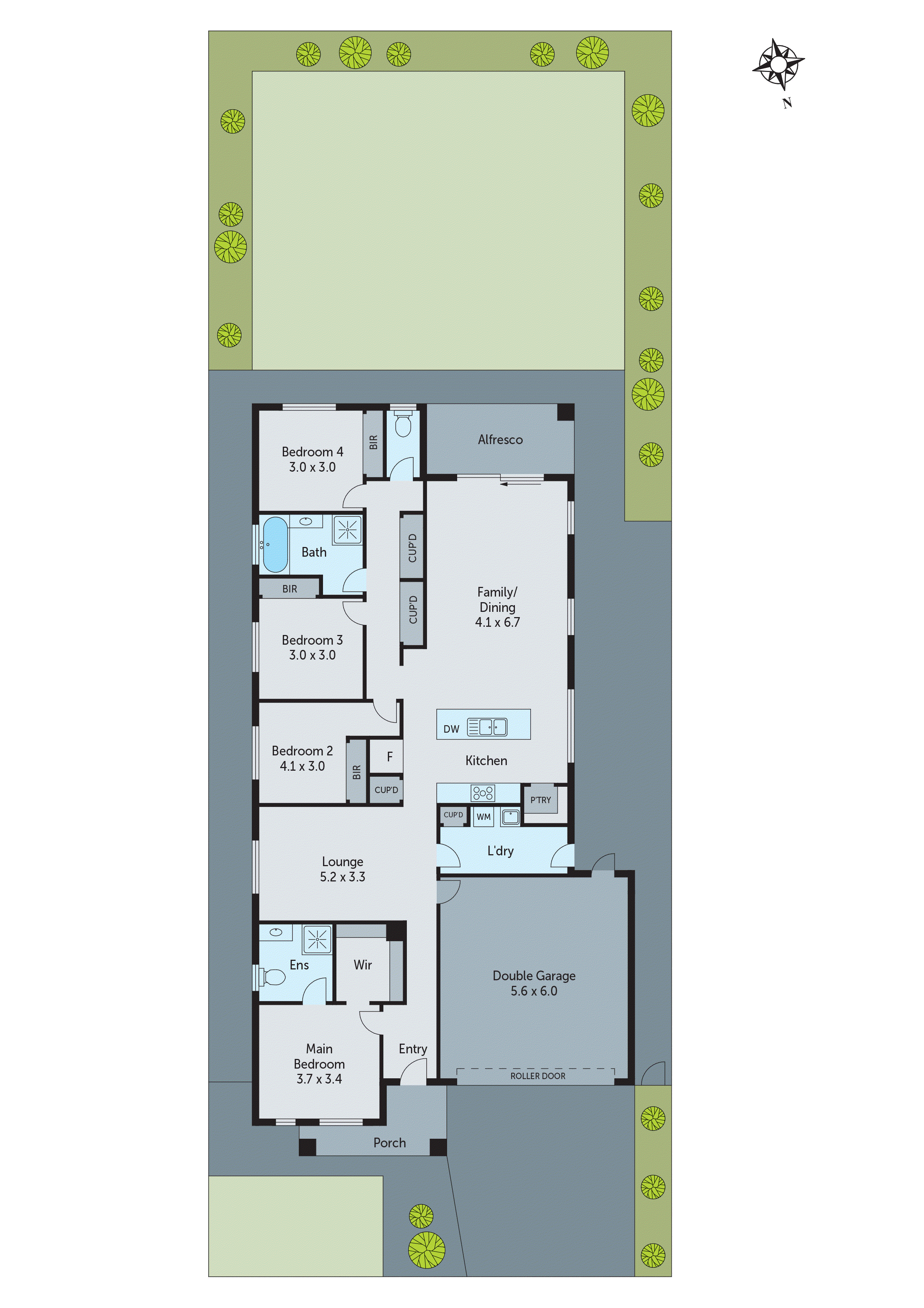27 Border Collie Close, Curlewis VIC 3222 - Floorplan