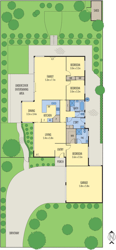 27 Brolga Crescent, Wandana Heights VIC 3216 - Floorplan