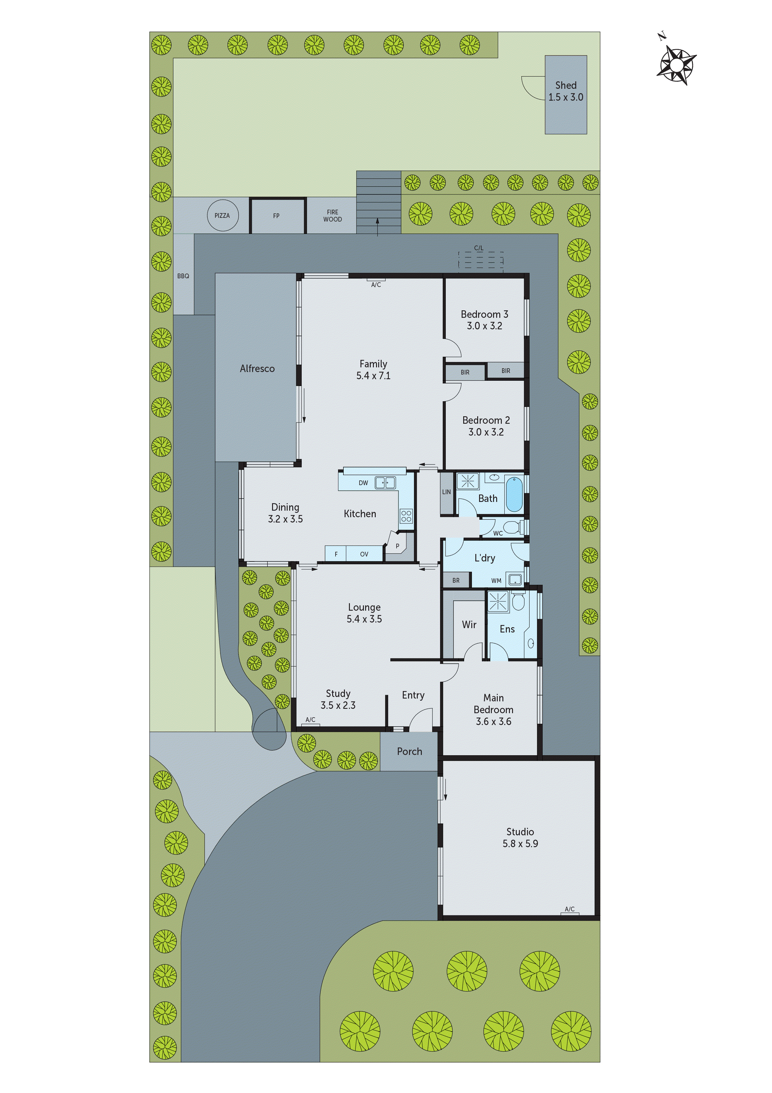 27 Brolga Crescent, Wandana Heights VIC 3216 - Floorplan