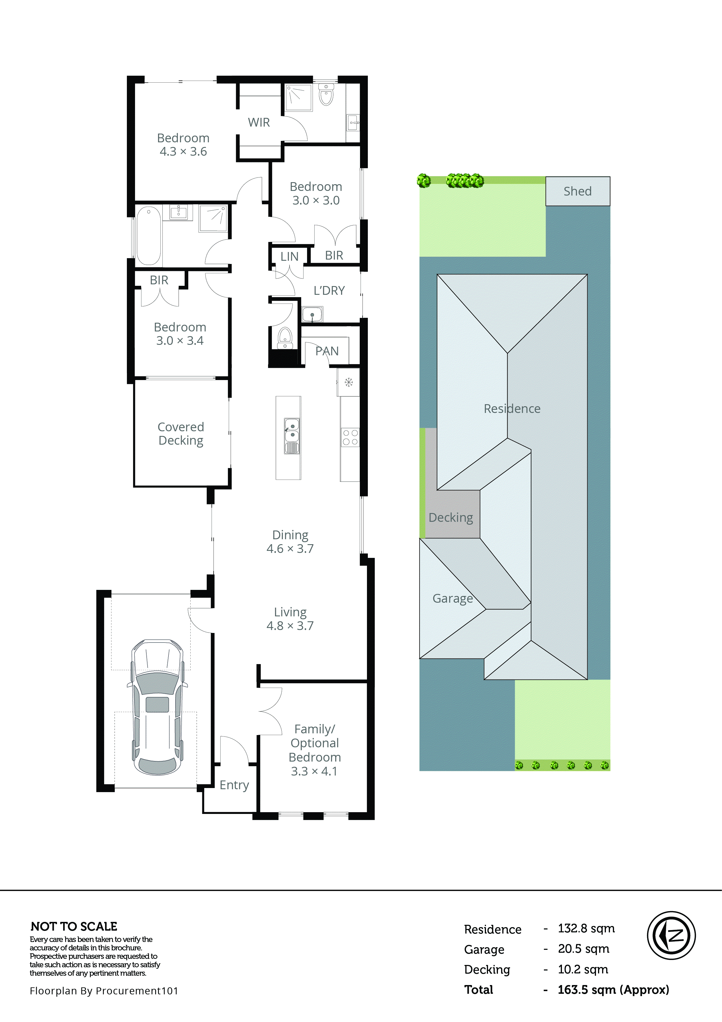 27 Burnham Crescent, Keysborough VIC 3173 - Floorplan