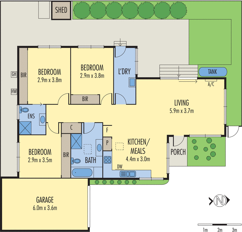 2/7 Calista Avenue, Oakleigh East VIC 3166 - Floorplan